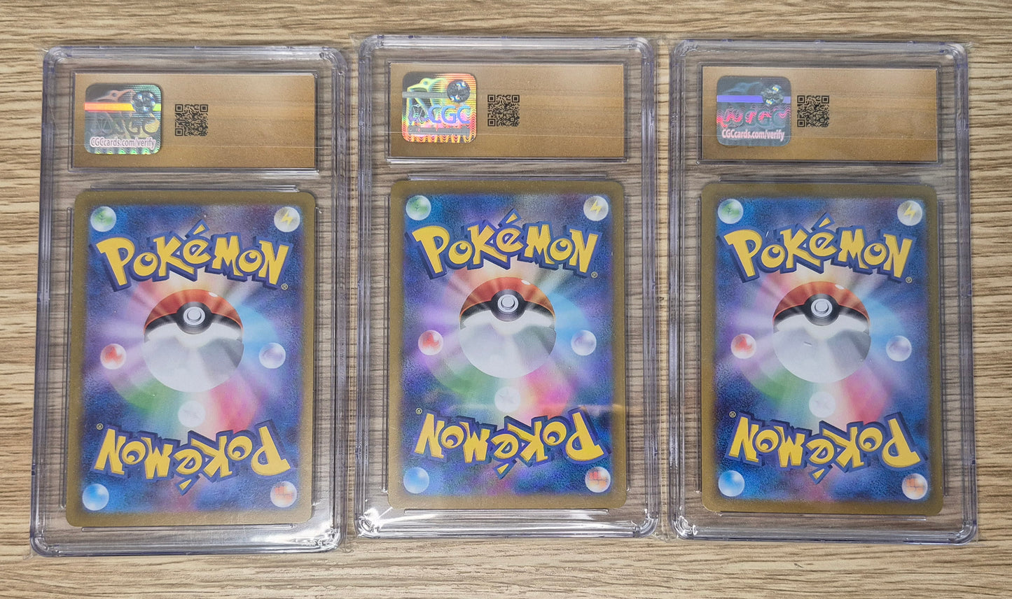 2023 JP Pokémon Classic Set Charizard,Venusaur,Blastoise 003/032 All CGC PRISTINE 10