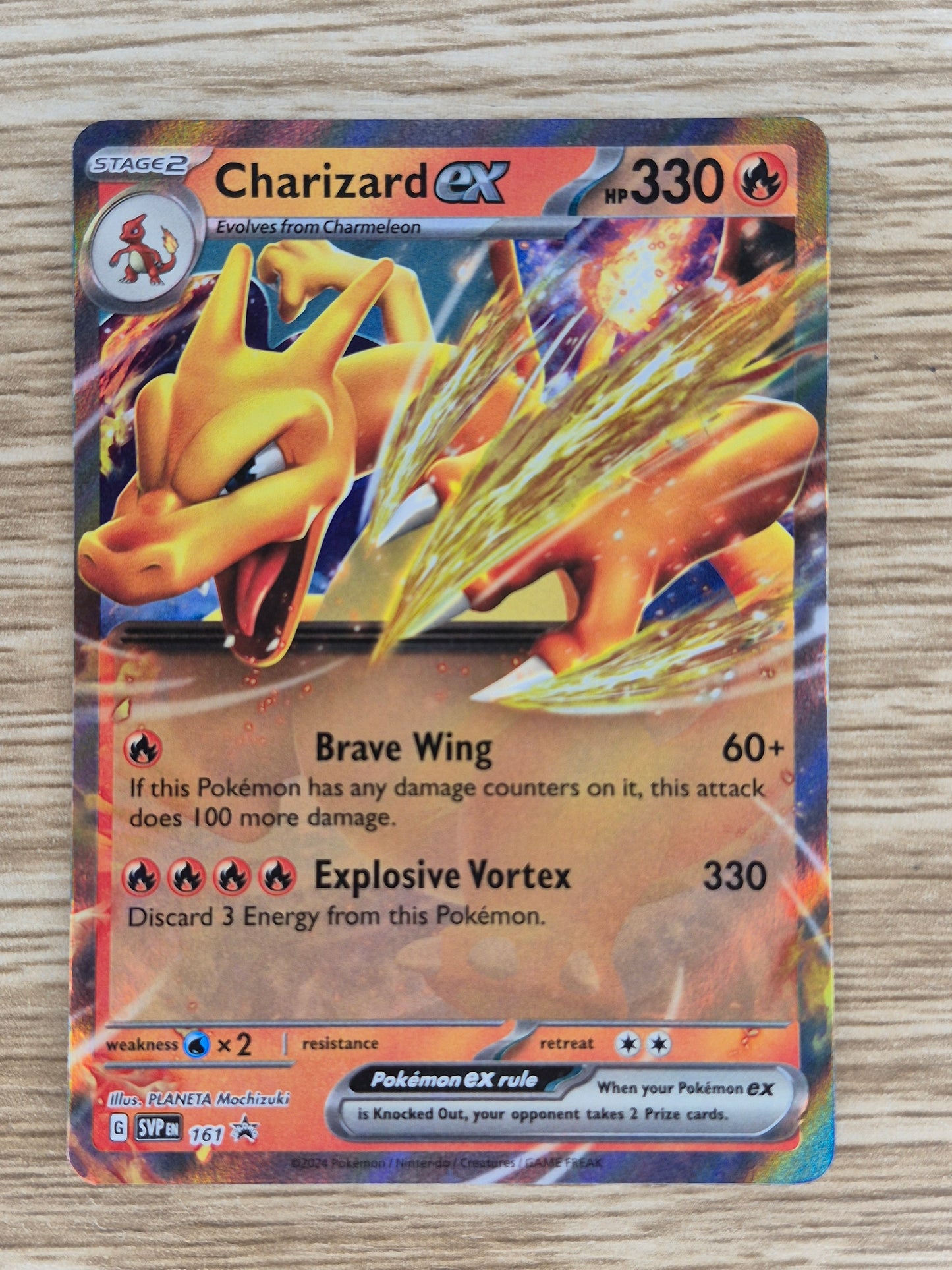 Charizard ex - SVP161 Promo Scarlet and Violet Promos Pokemon Card