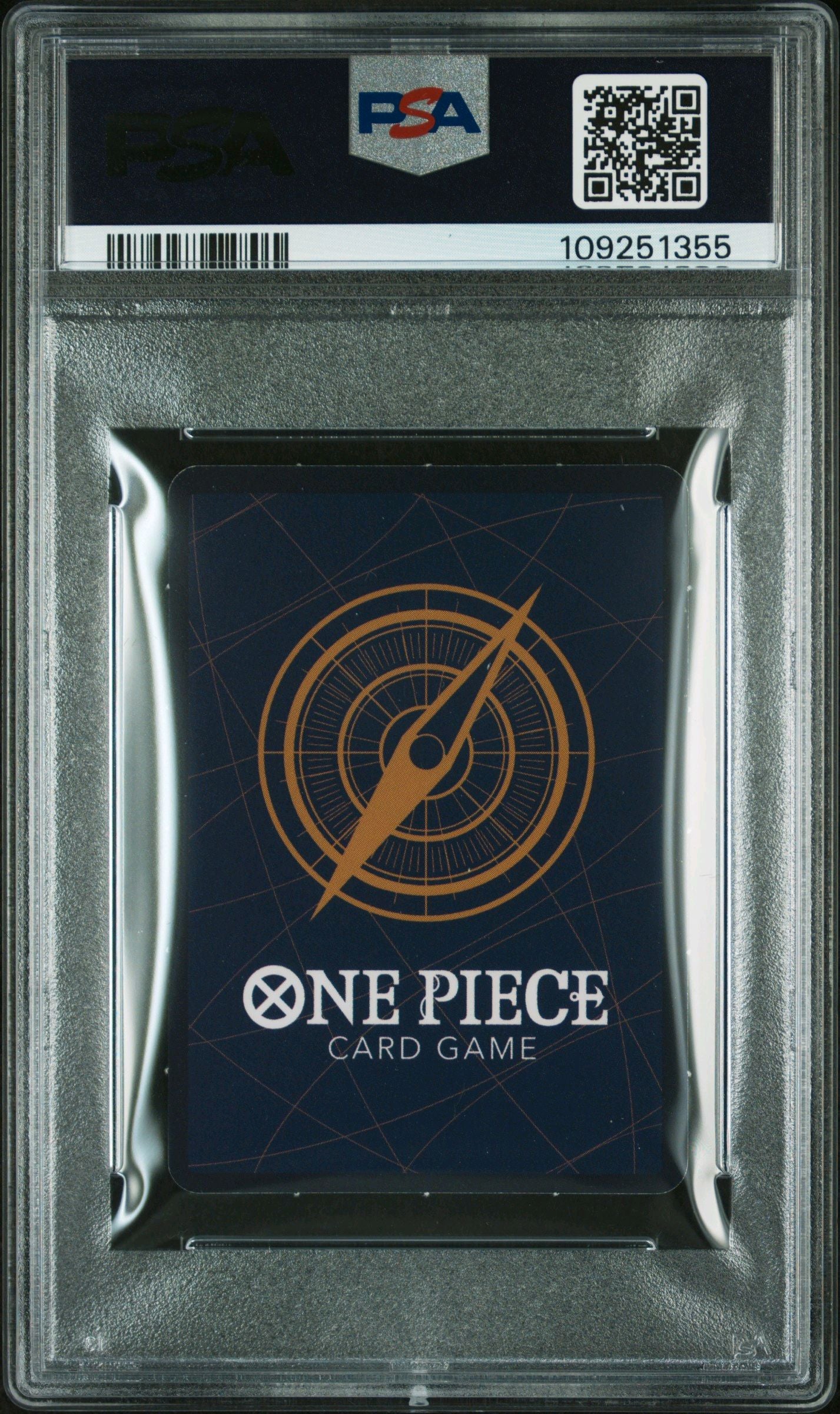2023 One-Piece Japanese Mini Nami Non Holo Perforated OP01-016 PSA 8