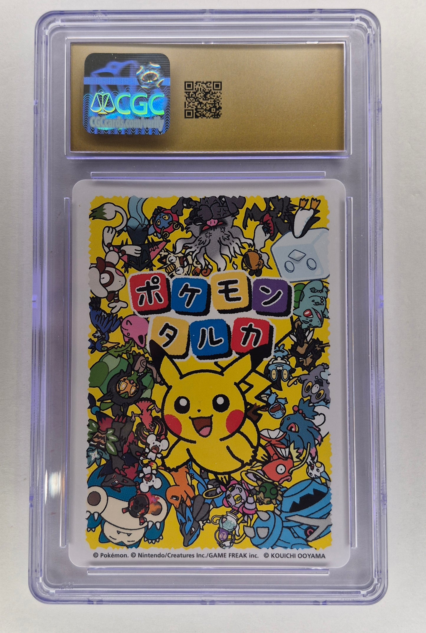 CGC 10 Pristine Squirtle Pokémon Playing Cards(2025) Pokémon Taruka Effect Card