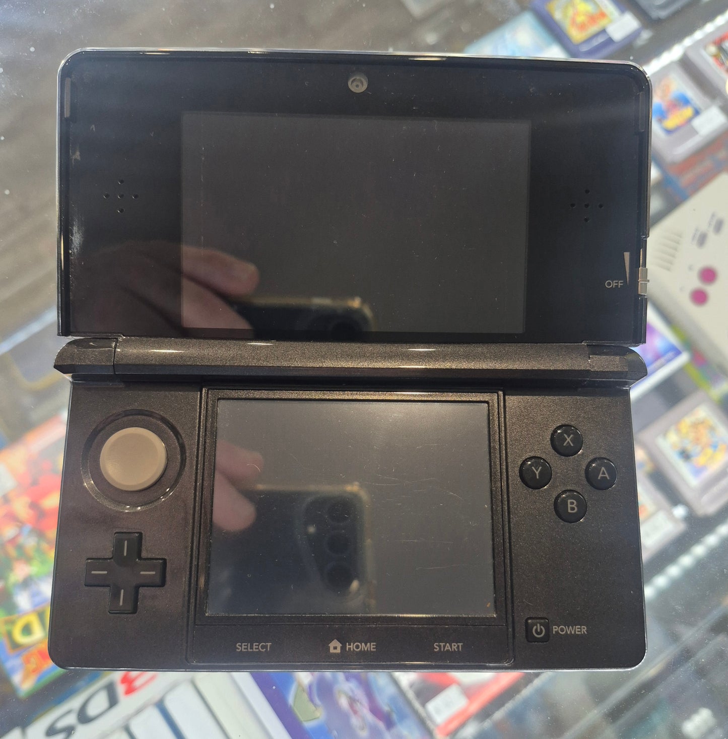 Nintendo 3DS Console Black CTR-001 Excellent Condition, Inc. USB Charger.(No Stylus)