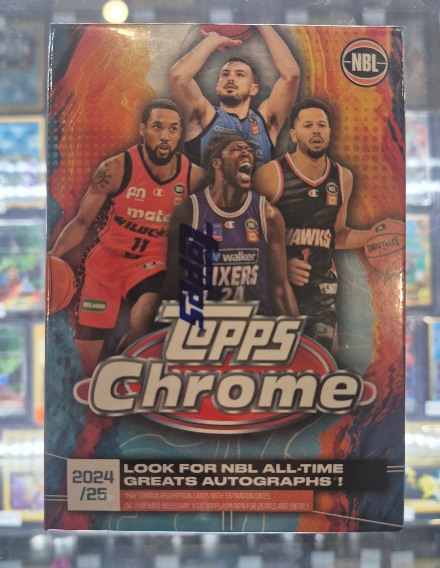 2024/25 Topps Chrome NBL Basketball Blaster Box
