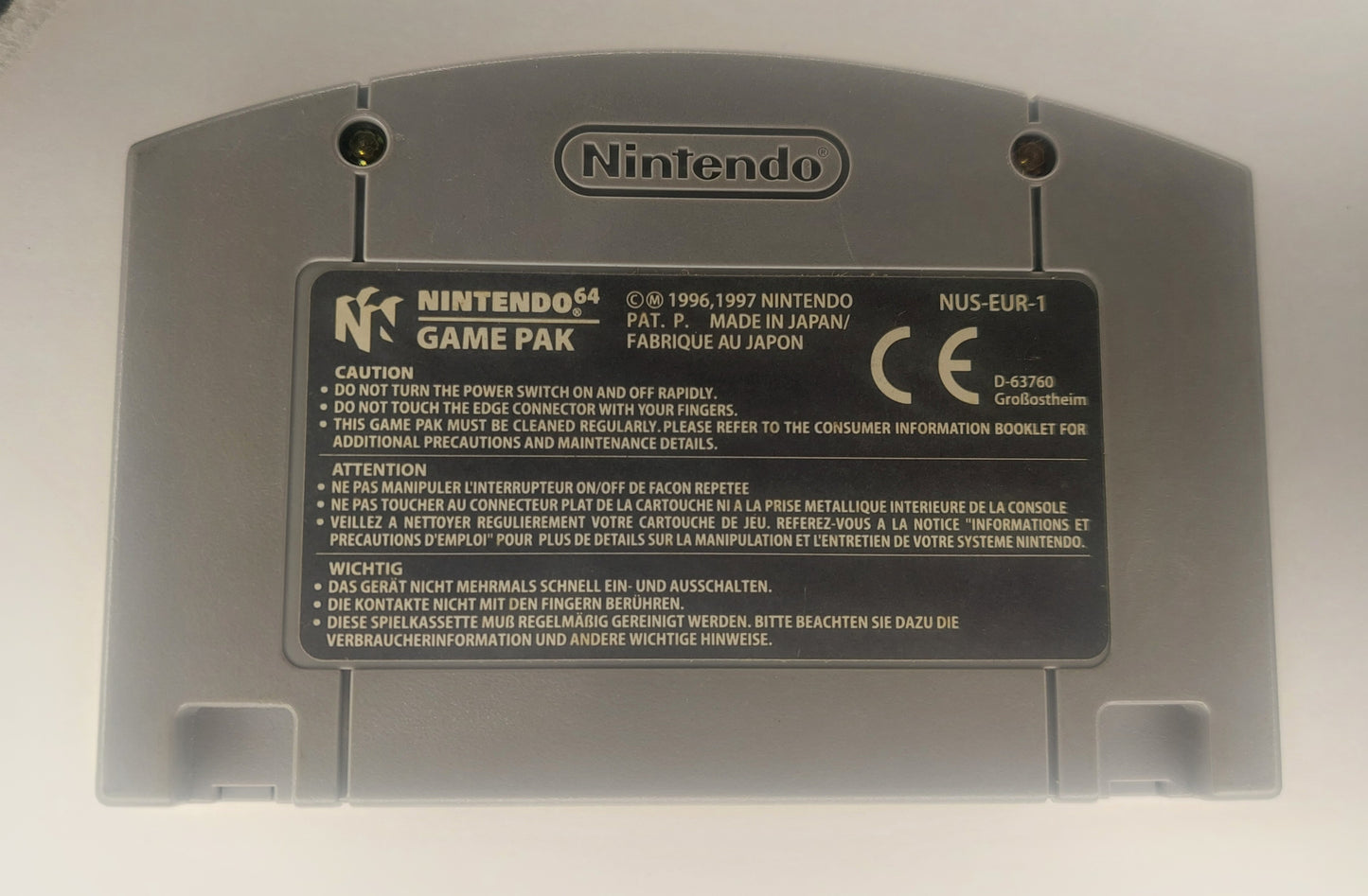 MRC MULTI RACING CHAMPIONSHIP (NINTENDO 64, N64 GAME) CART ONLY