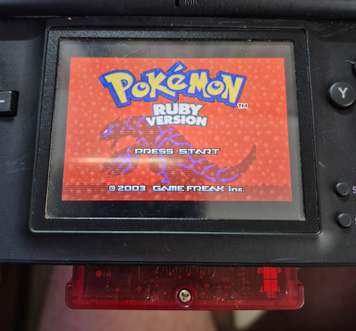 Pokemon Game Boy Advance Ruby Version AUS PAL NEW Battery Tested & Cleaned