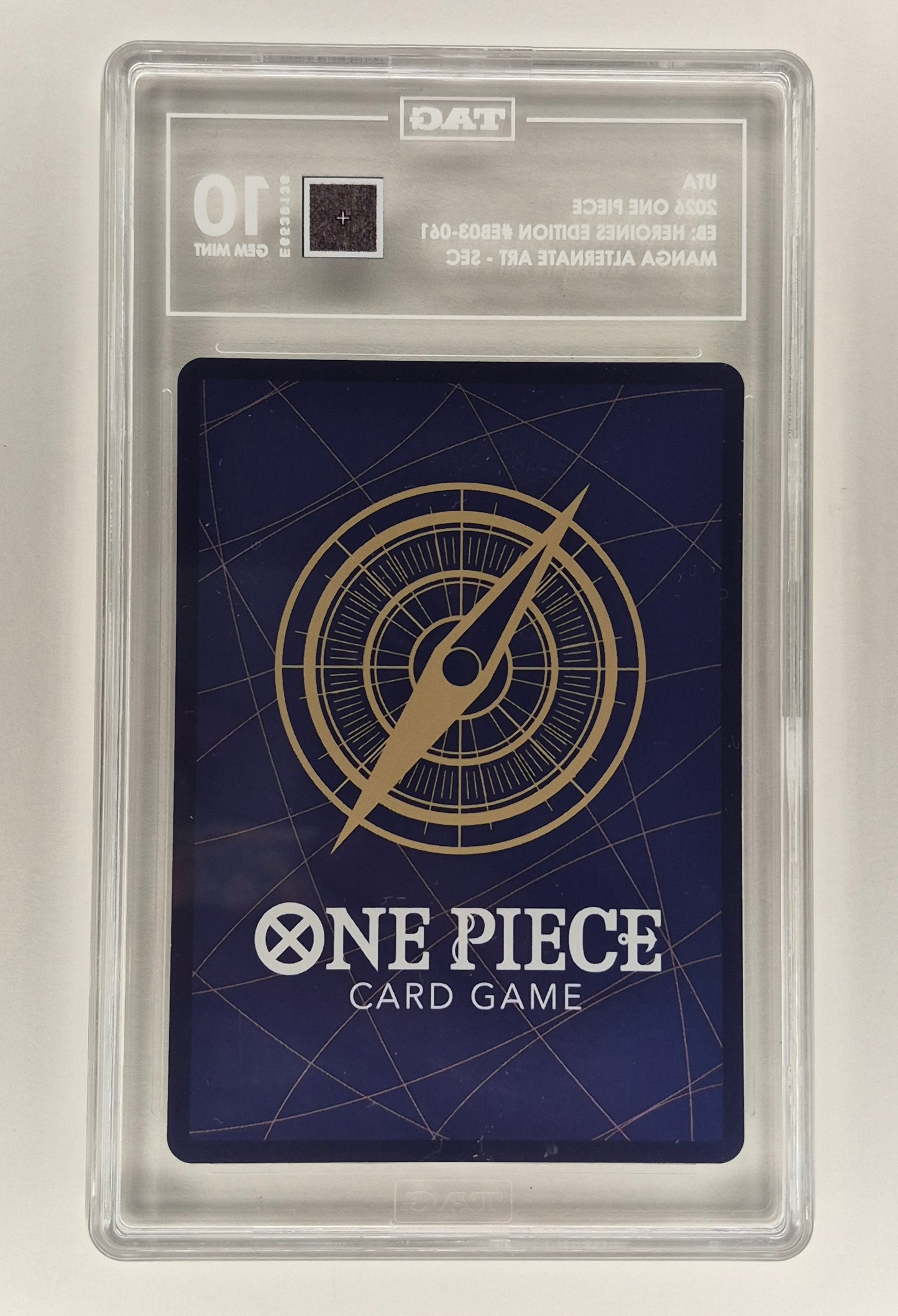One Piece EB-03 Heroines UTA Manga Rare Card English TAG 10 (957)