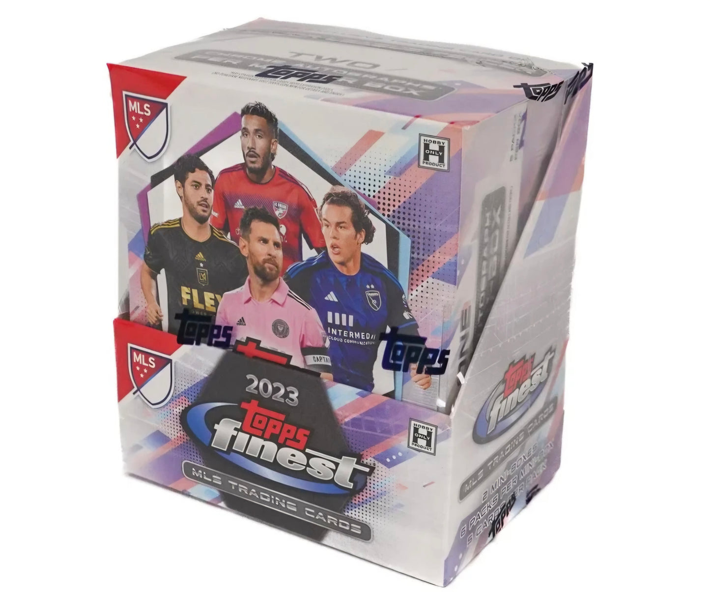 2023 Topps MLS Major League Soccer Finest Soccer Hobby Box 2 Mini-Boxes per Box