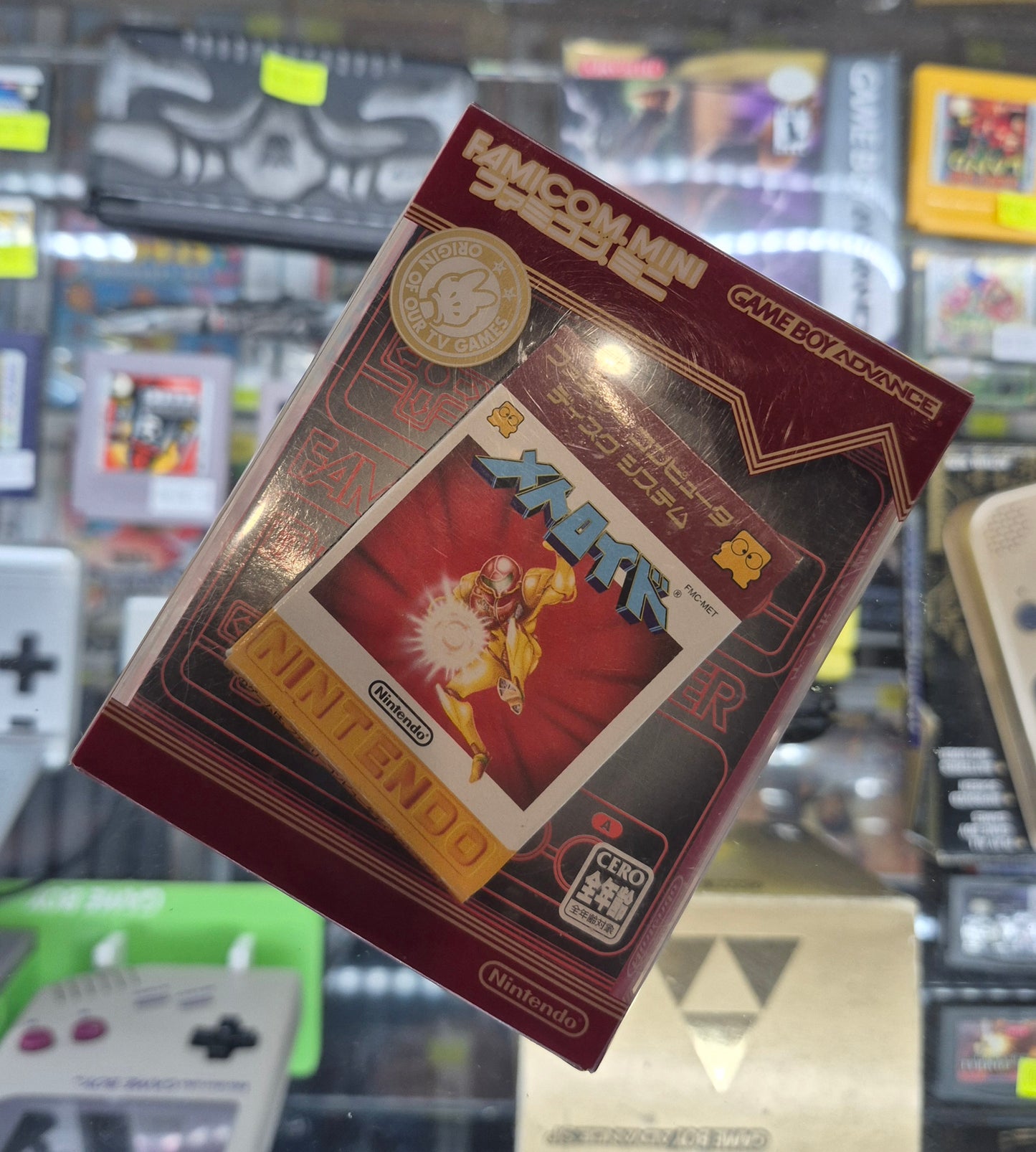 METROID Japanese Famicom Mini Gameboy Advance Nintendo C.I.B Tested