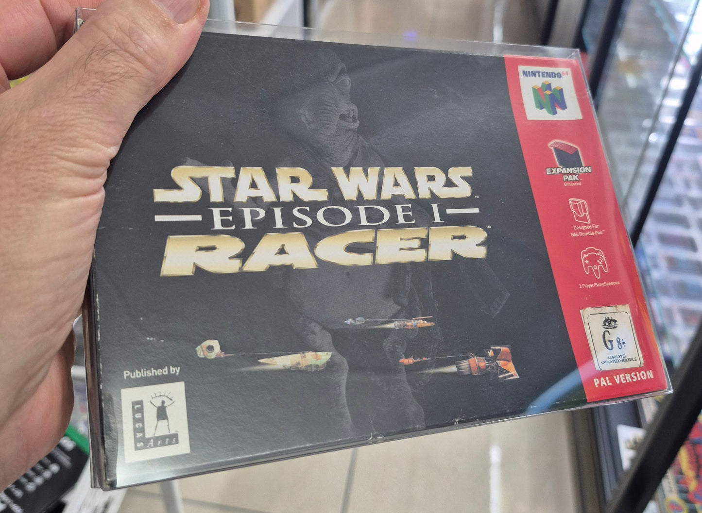 Nintendo N64 Boxed Star Wars Episode 1 Racer Complete Tested Cart like New