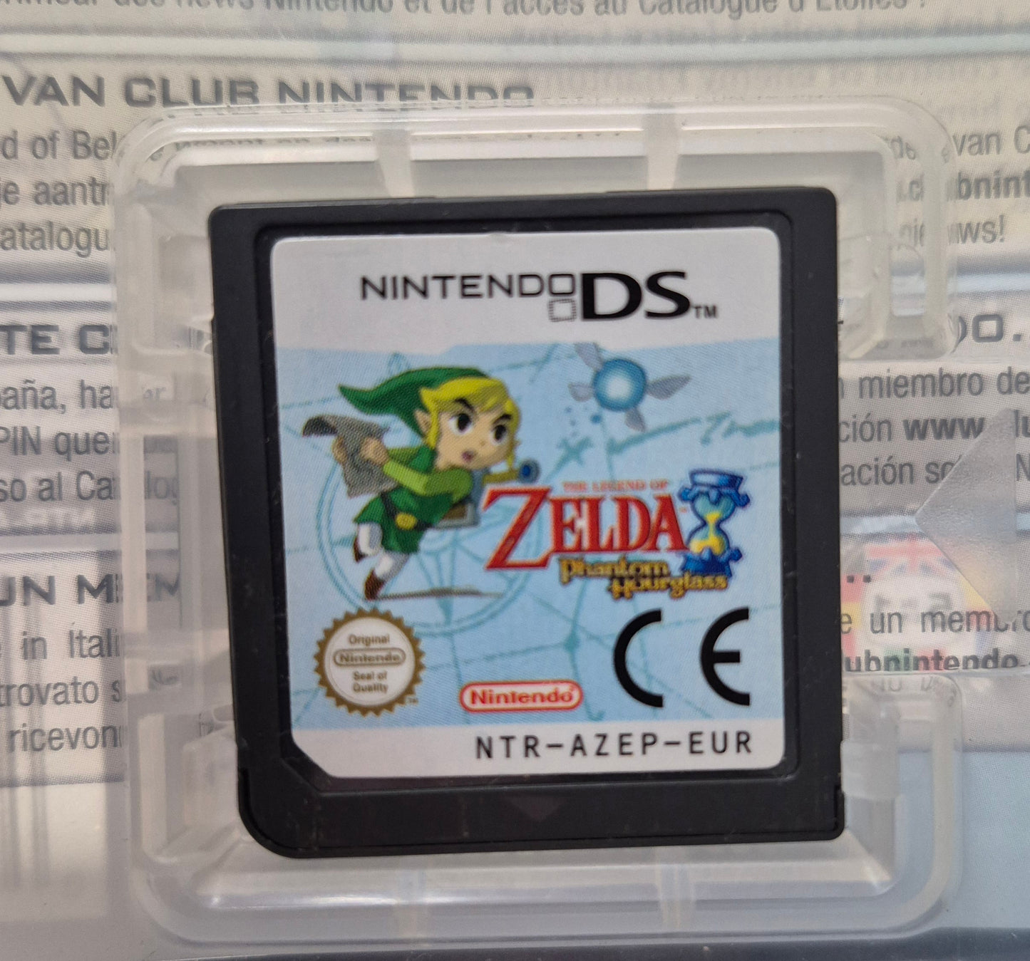 DS The Legend of Zelda Phantom Hourglass Nintendo DS - EXCELLENT Condition EUR Tested