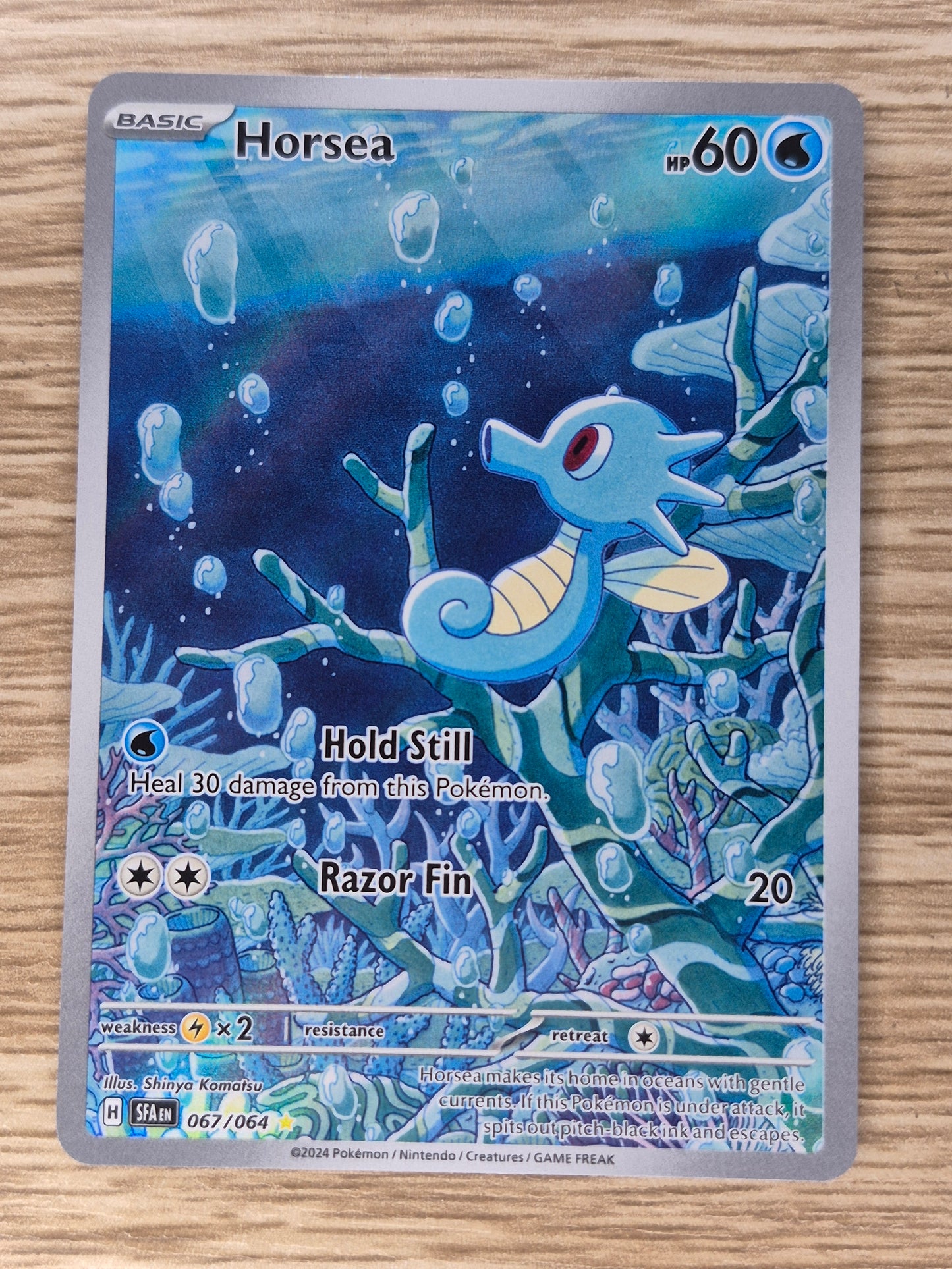 Pokemon Scarlet & Violet Shrouded Fable - Horsea 067/064