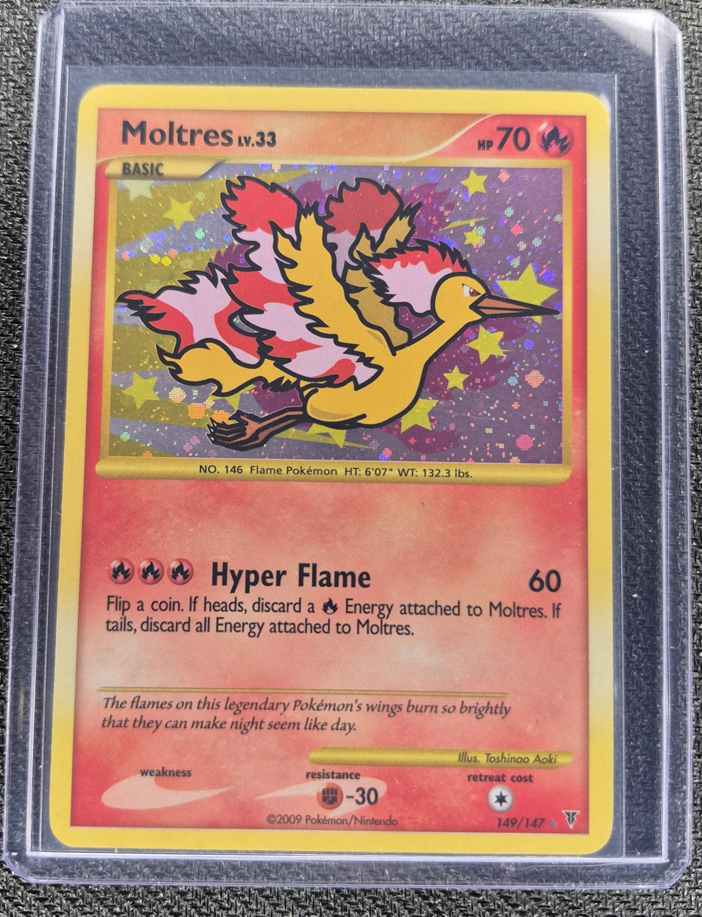 Moltres LV33 UR English SV 149/147 Supreme Victors 2009 LP