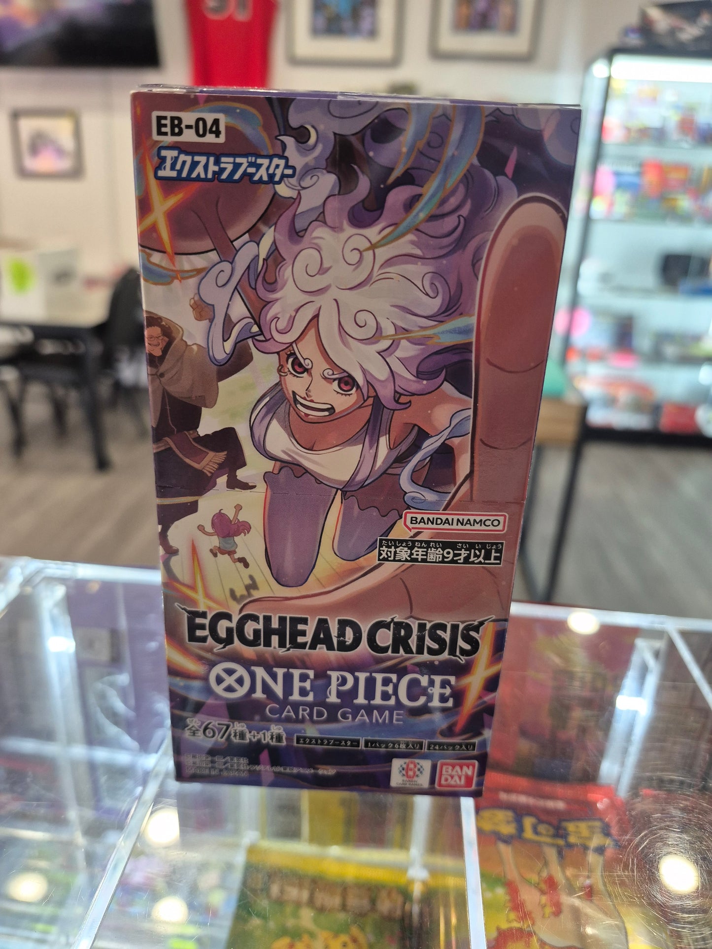 Japanese One-Piece EB-04 Egghead Crisis Booster Box