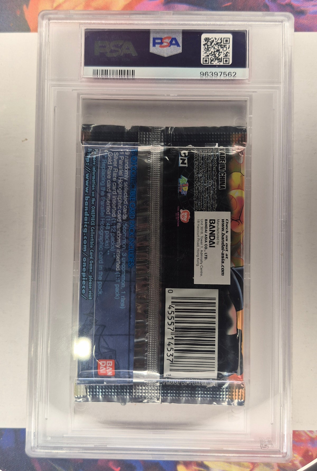 2006 One-Piece CCG Passage to the Grand Line Foil Pack PSA 10(POP 53)