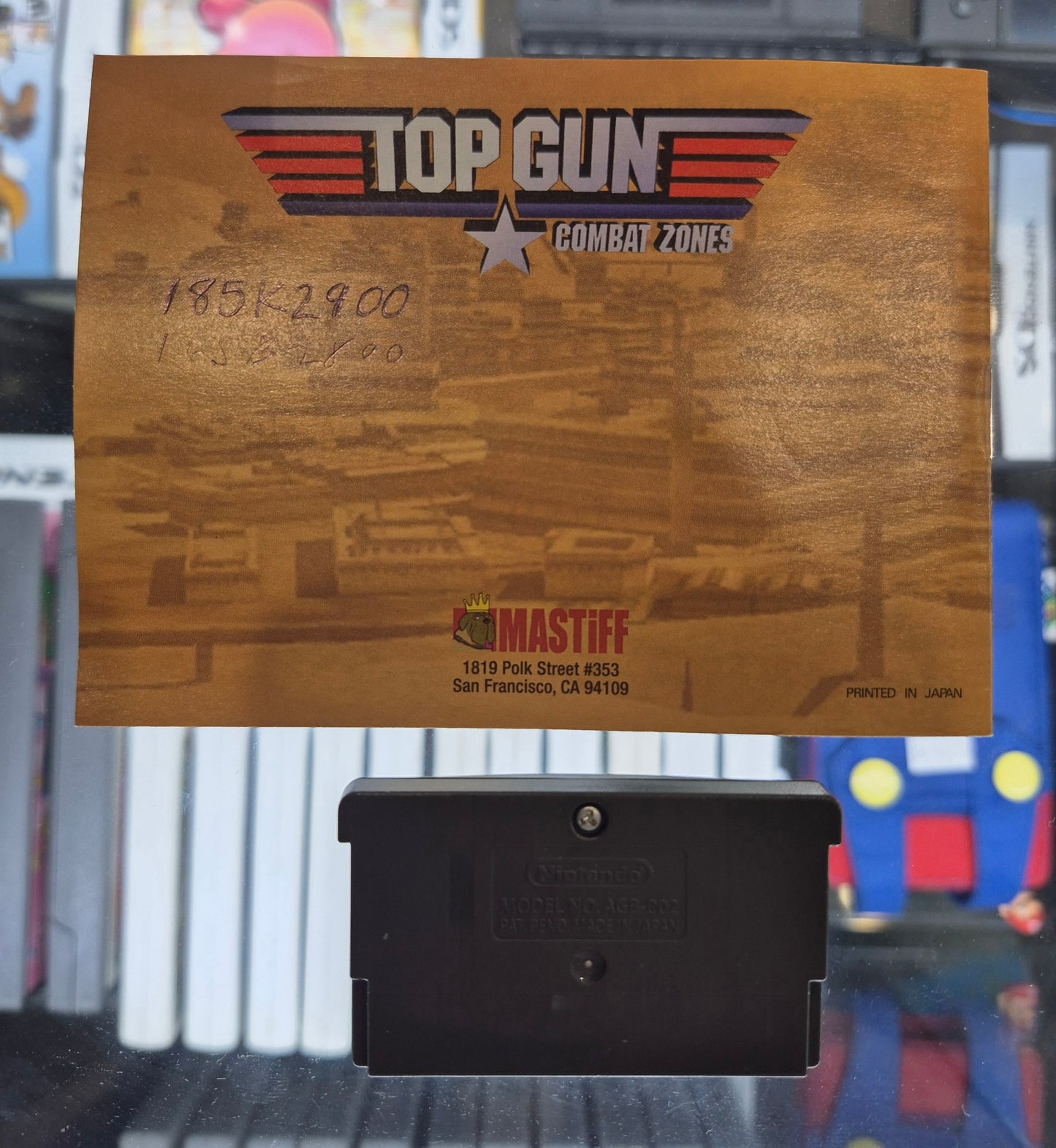 Top Gun: Combat Zones (Nintendo Game Boy Advance, 2004)USA Tested w/manual