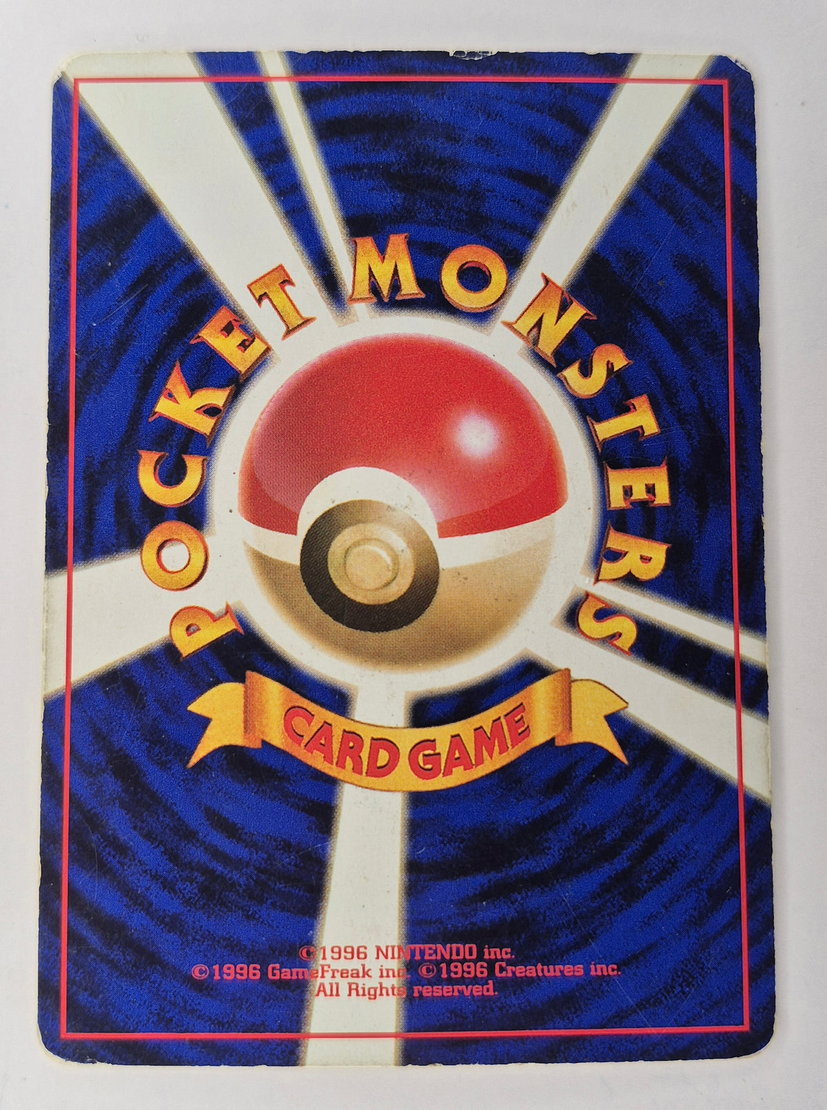 Pokemon Rocket's Mewtwo No.150 Challenge from the Darkness JP Holo Old Back MP