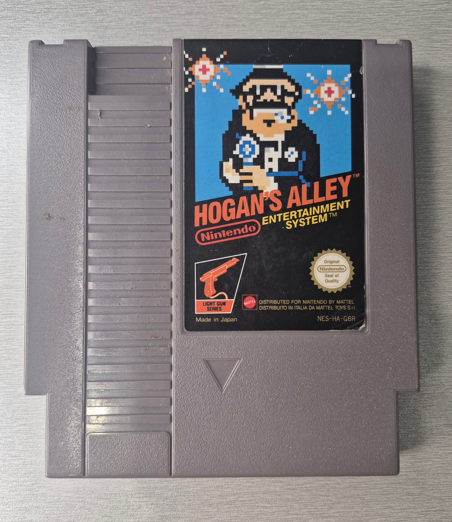 Hogan's Alley Nintendo Entertainment System (NES, 1985 PAL) Cart Tested