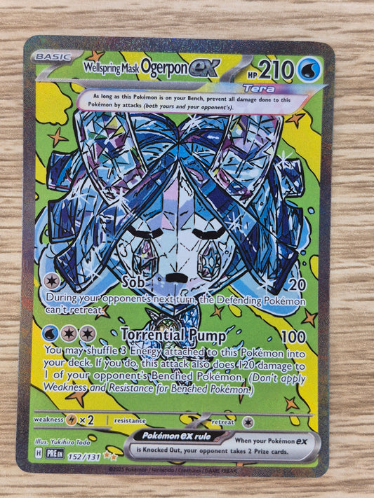 Wellspring Mask Ogerpon ex Special Illustration 152/131 Prismatic Evolutions SIR
