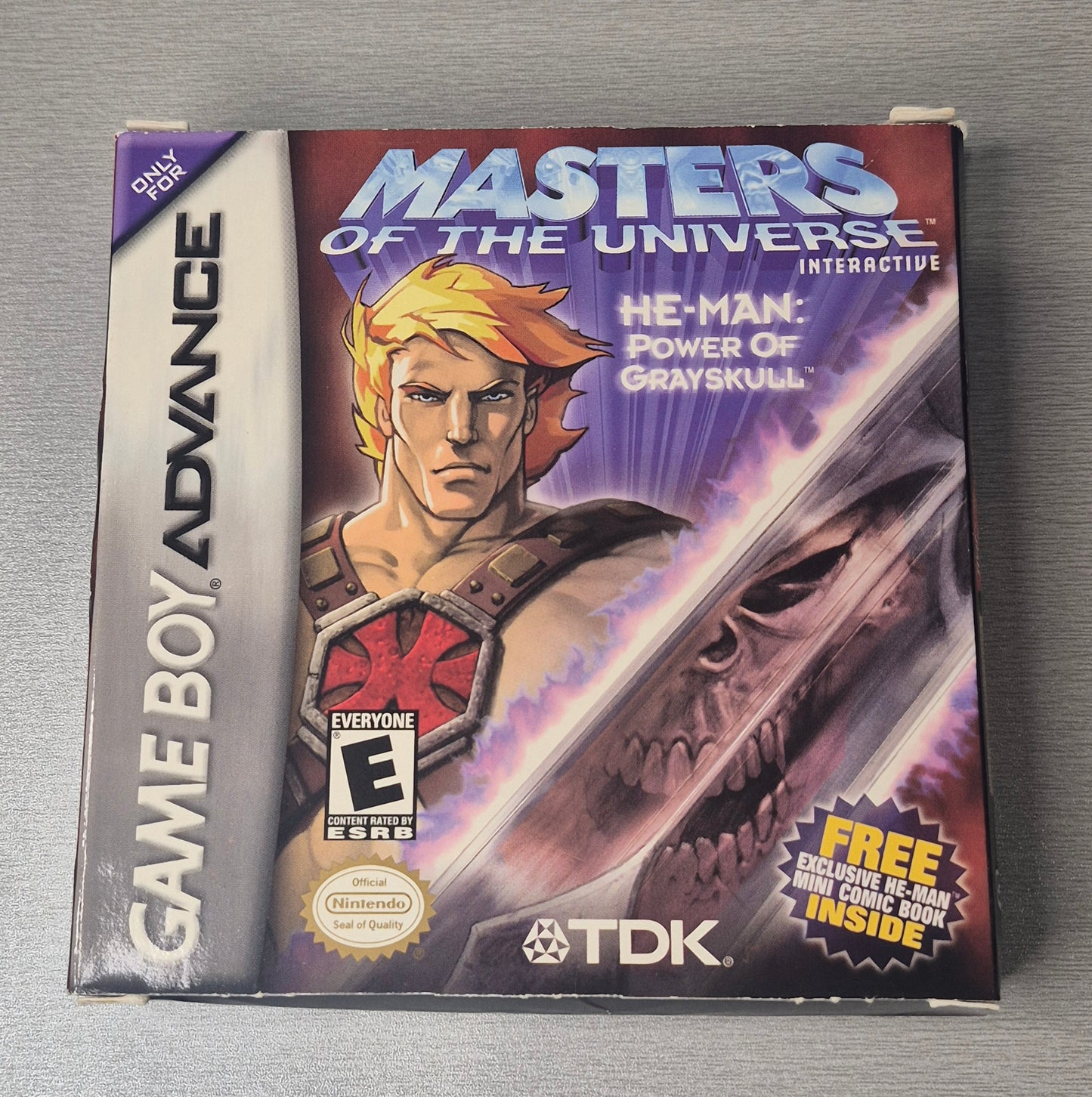 Gameboy Advance C.I.B Masters of the Universe Interactive Inc. Mini Comic