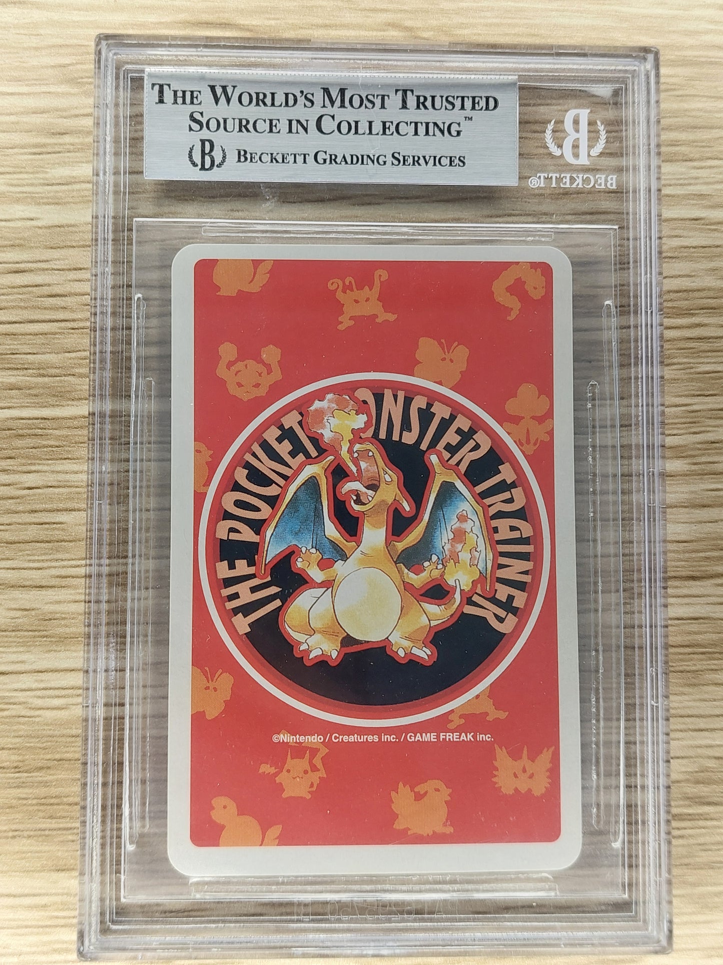 1996 Pokemon Mewtwo Red Poker Set Ace #150 BGS 8.5
