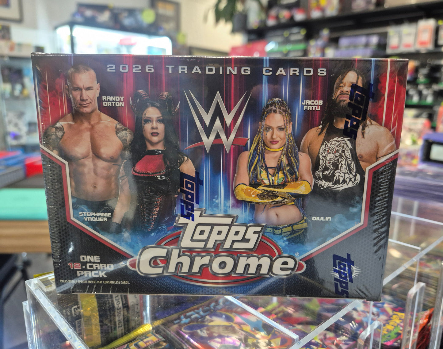 2026 TOPPS CHROME WWE WRESTLING FACTORY SEALED BREAKERS DELIGHT BOX NEW