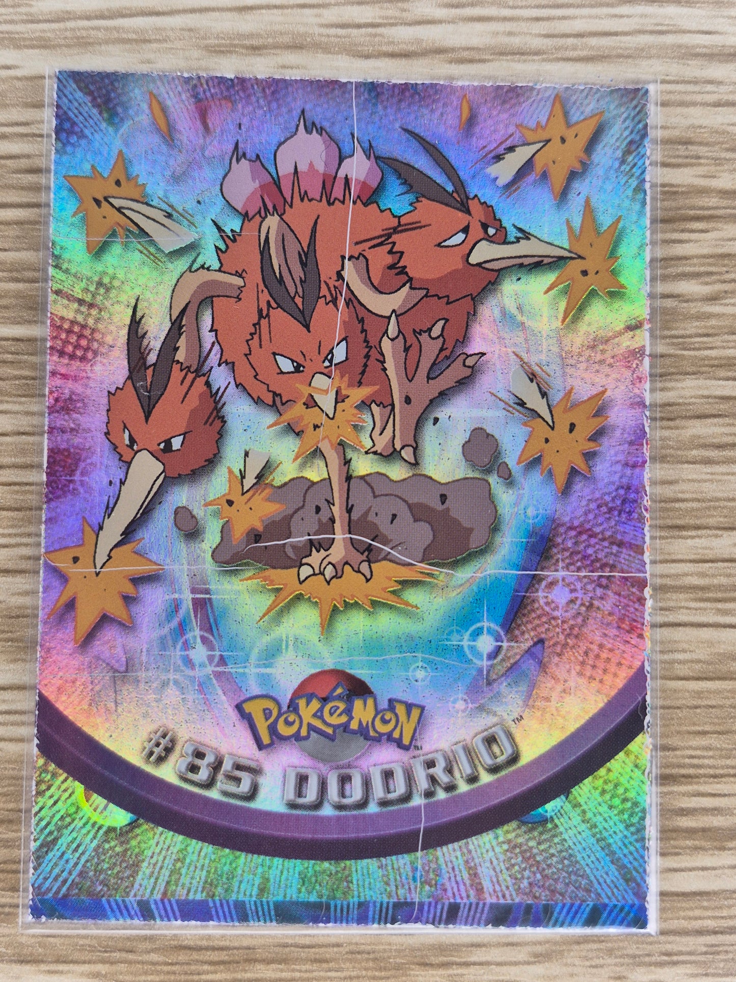 2000 Topps Pokémon Blue Label #85 Dodrio Holo MP