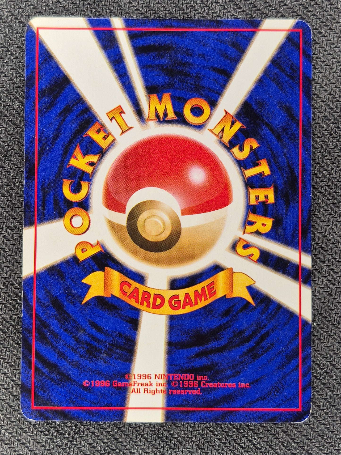 Dark Charizard Lv38 No.006 Holo OLD BACK -1997 Team Rocket Pokemon Card Japanese LP