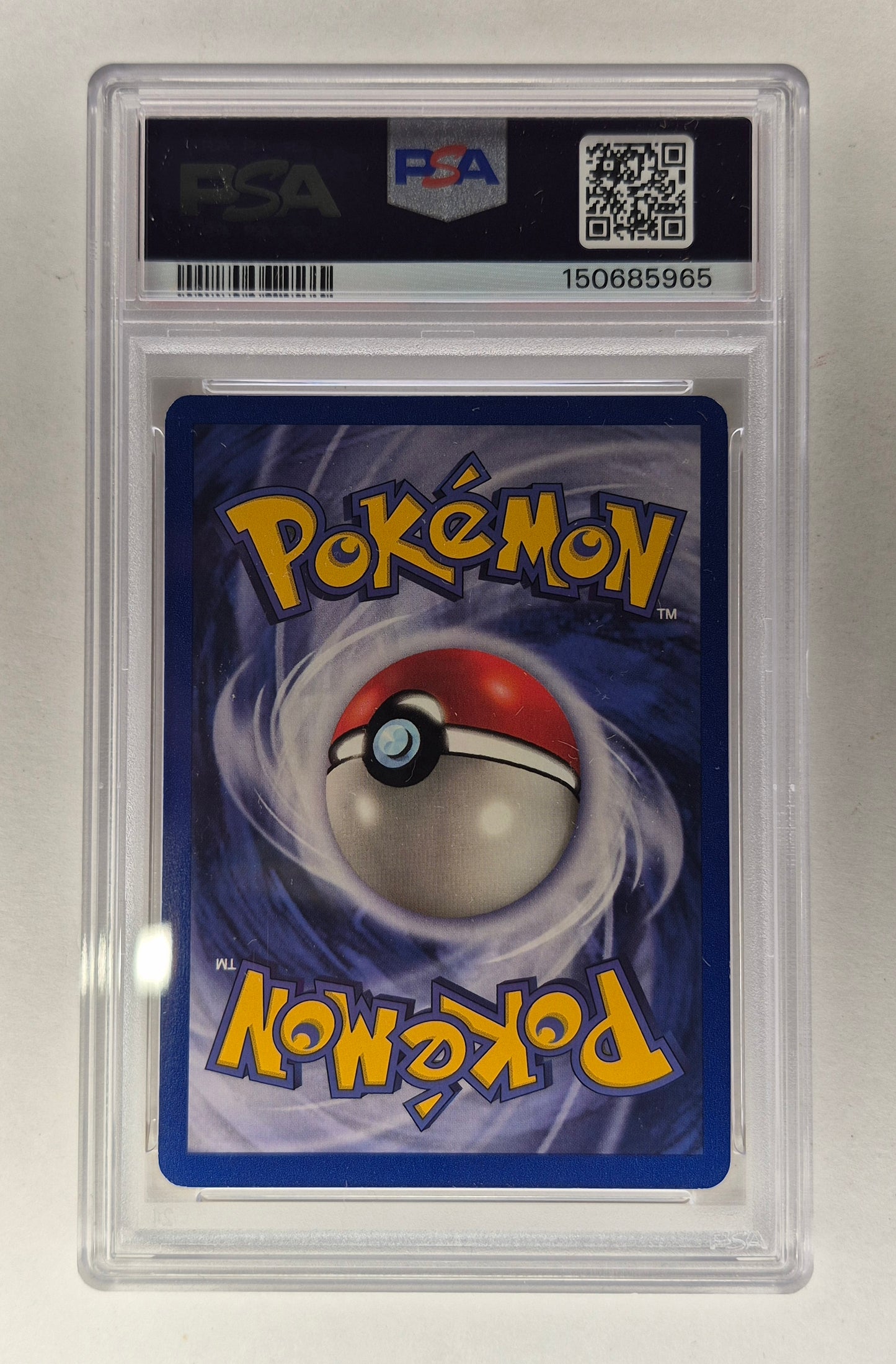 2000 Pokémon 54/132 Misty's Psyduck Top Deck Mag Promo PSA 7