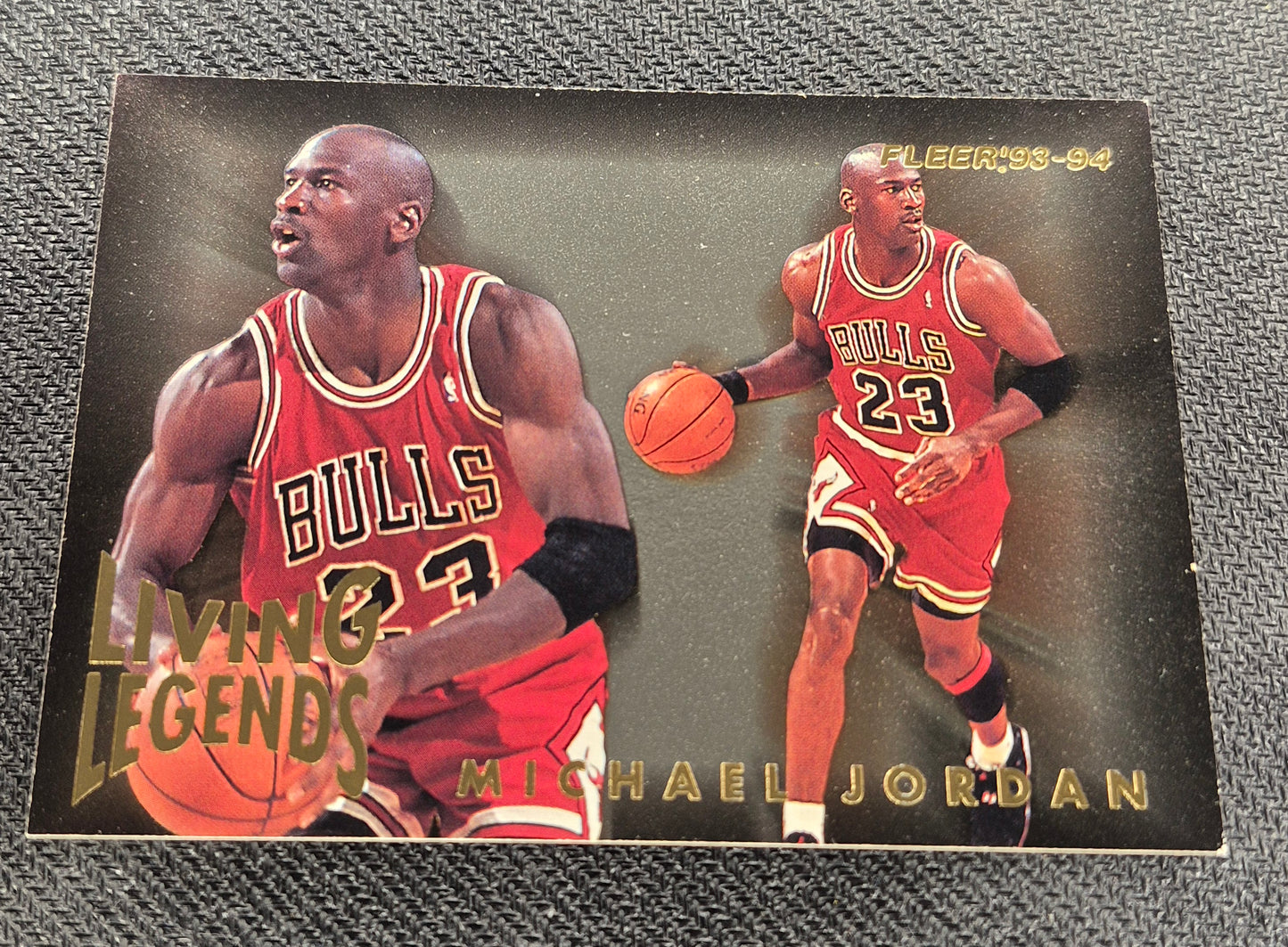 1993-94 Fleer MICHAEL JORDAN Living Legends Chicago Bulls Vintage LP
