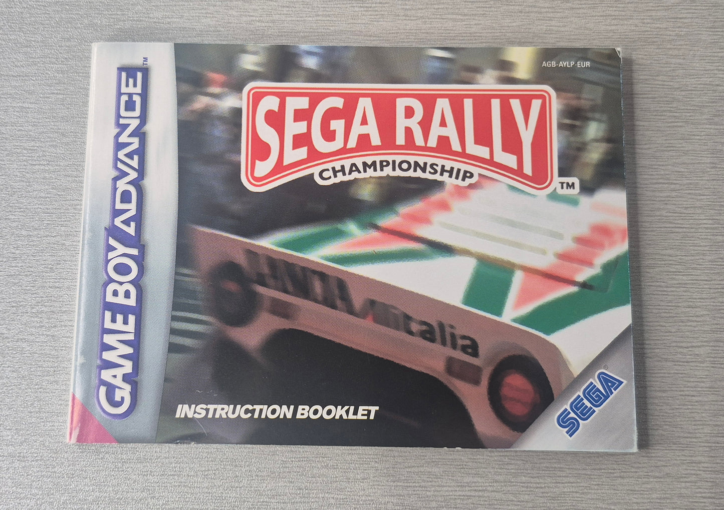 2002 C.I.B Sega Rally Championship Gameboy Advance Licensed by Nintendo