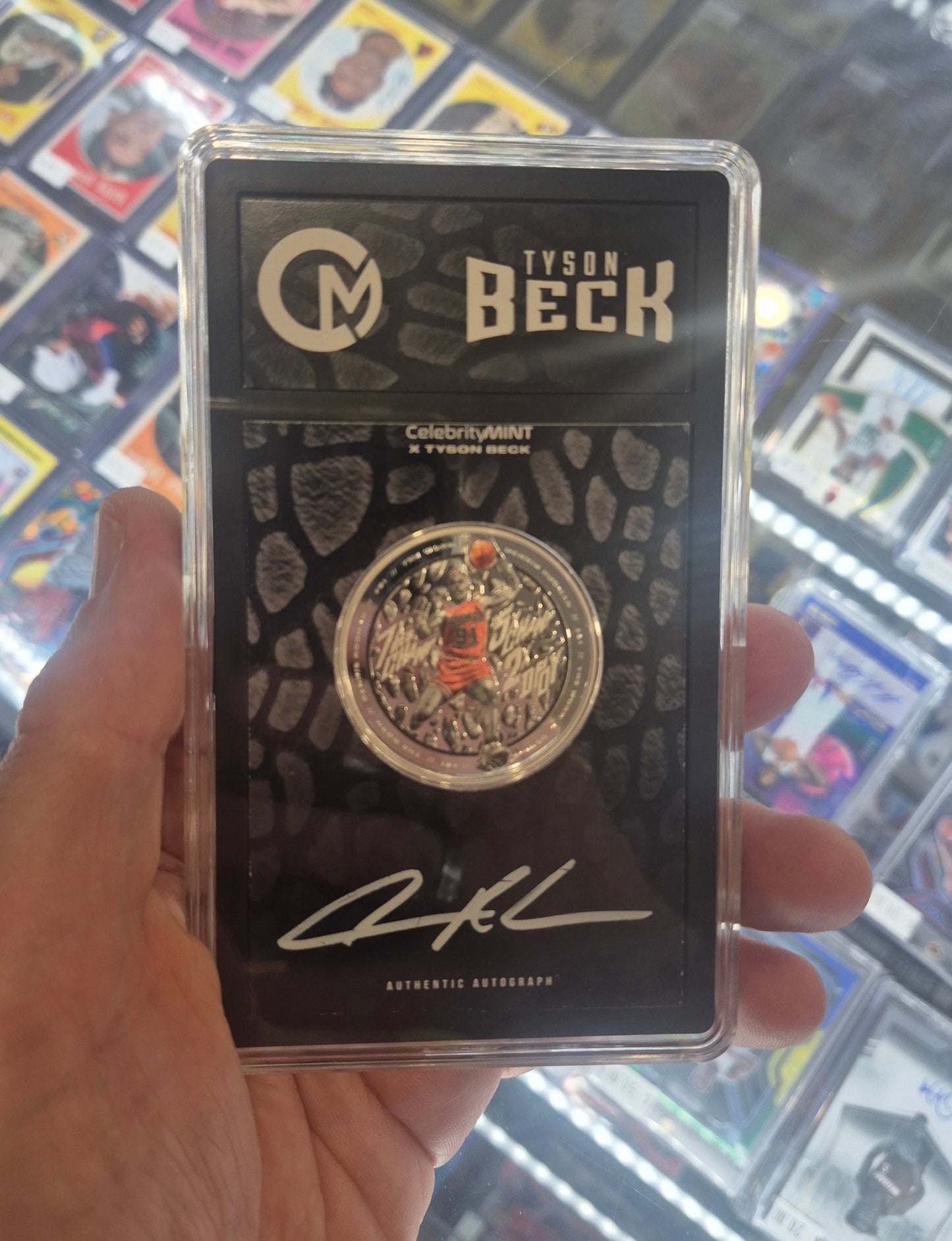 Celebrity Mint X Tyson Beck Limited Series Dennis Rodman 1st Edition Silver Coin