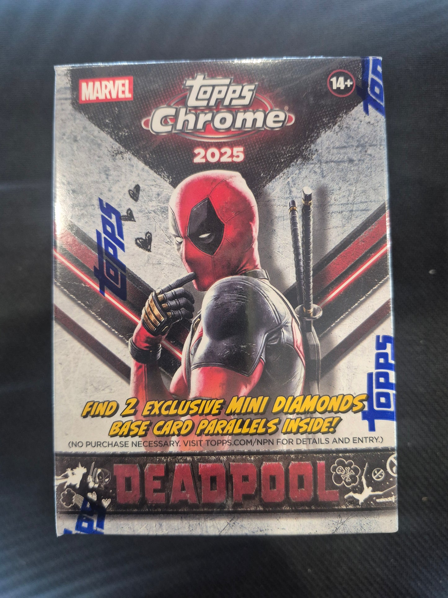 2025 Topps Chrome Marvel DEADPOOL Blaster Box