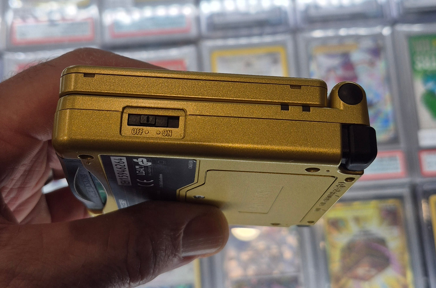 Nintendo Gameboy Advance SP Zelda Gold Limited Edition PAL Version C.I.B