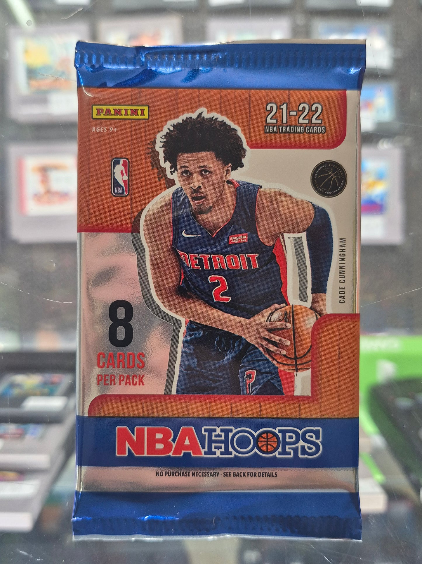 Panini NBA HOOPS 21-22 RETAIL PACK OF 8 CARDS