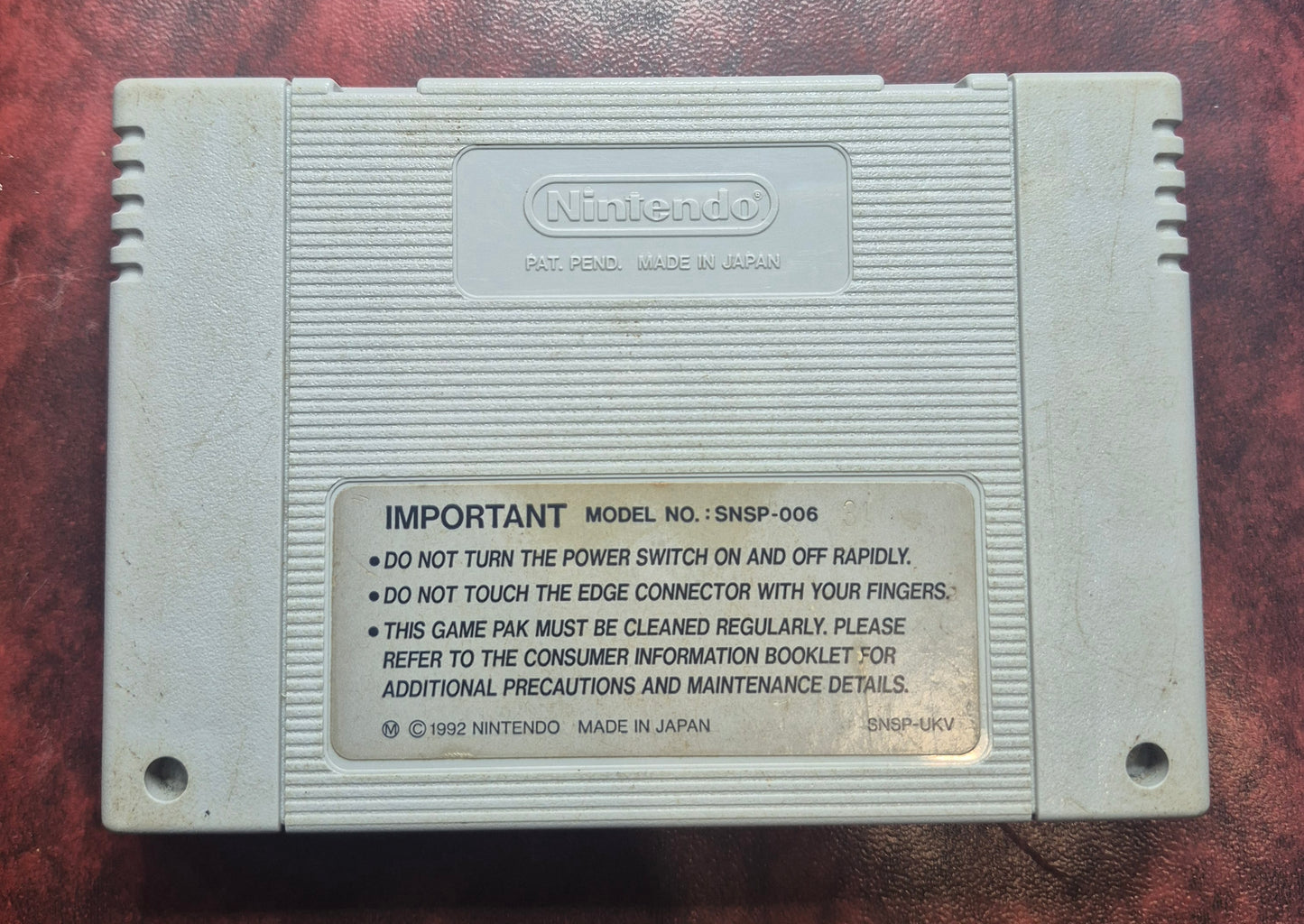 SNES Super Nintendo Secret of Evermore - PAL - New Save Battery Tested