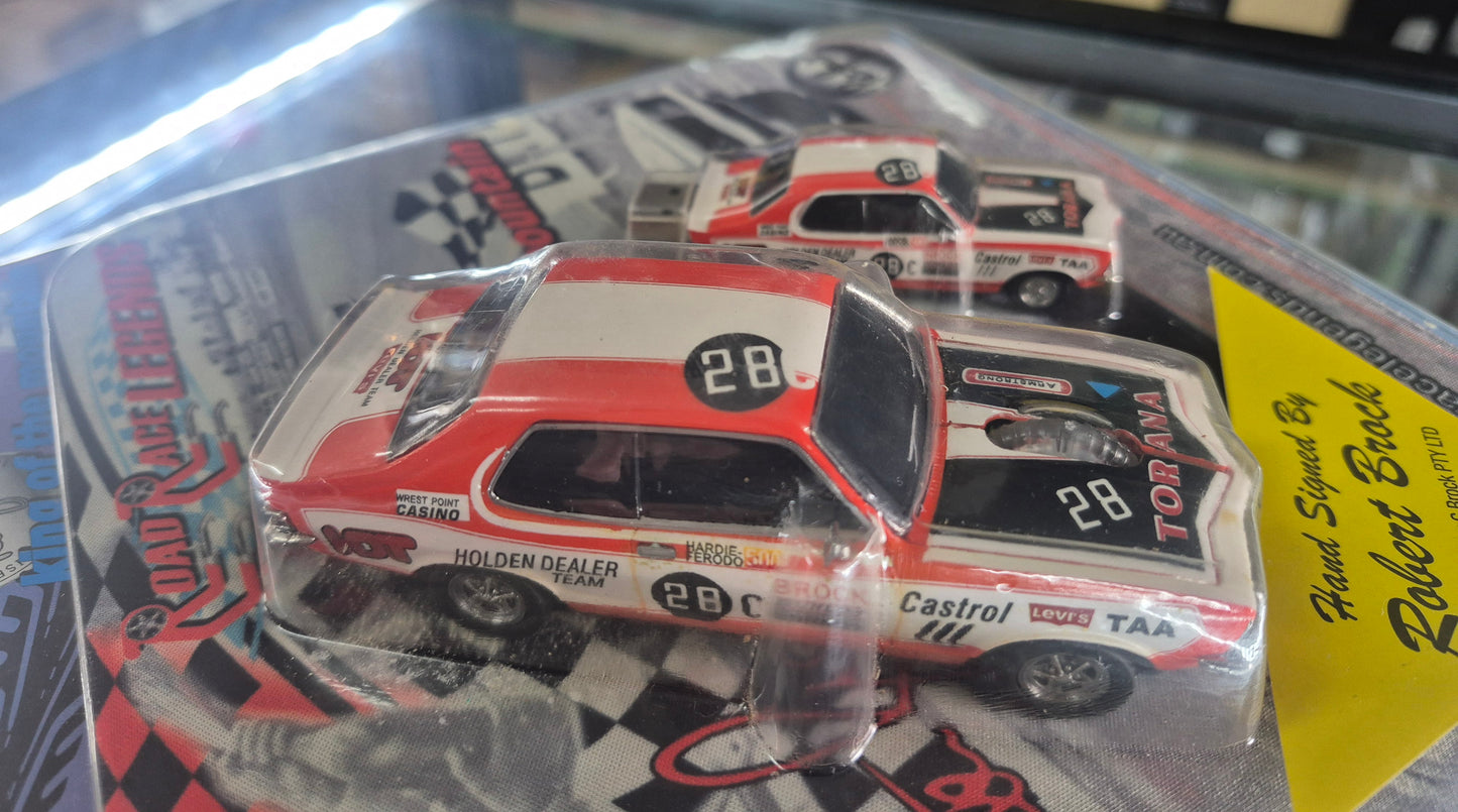 Peter Brock Road Race Legends Signature Series 1/1000 Mouse & USB & Mouse Pad Signed