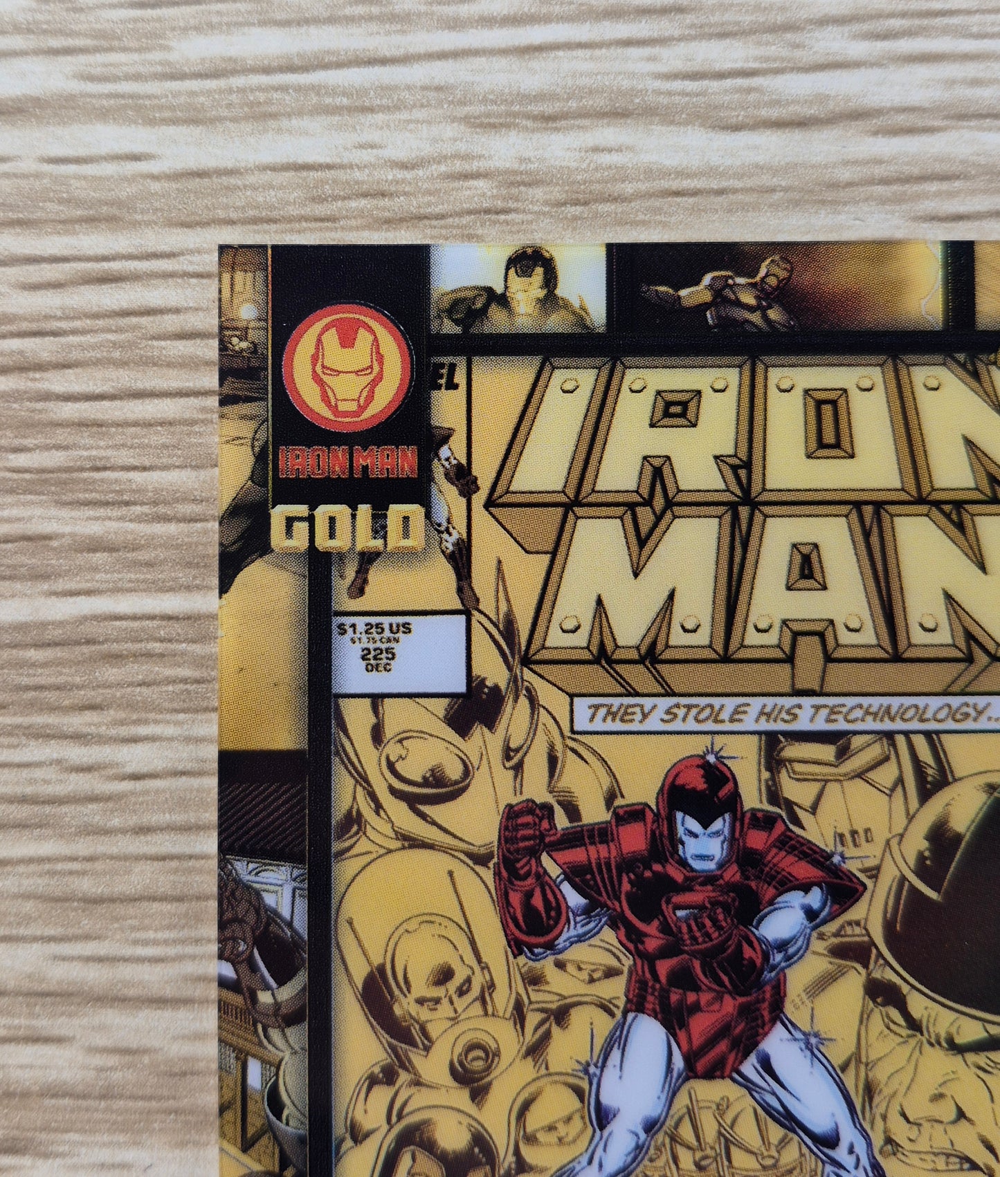 Marvel Topps Chrome 2025 GRAIL CARD IM-5 IRON MAN GOLD BLACK 02/10 !!