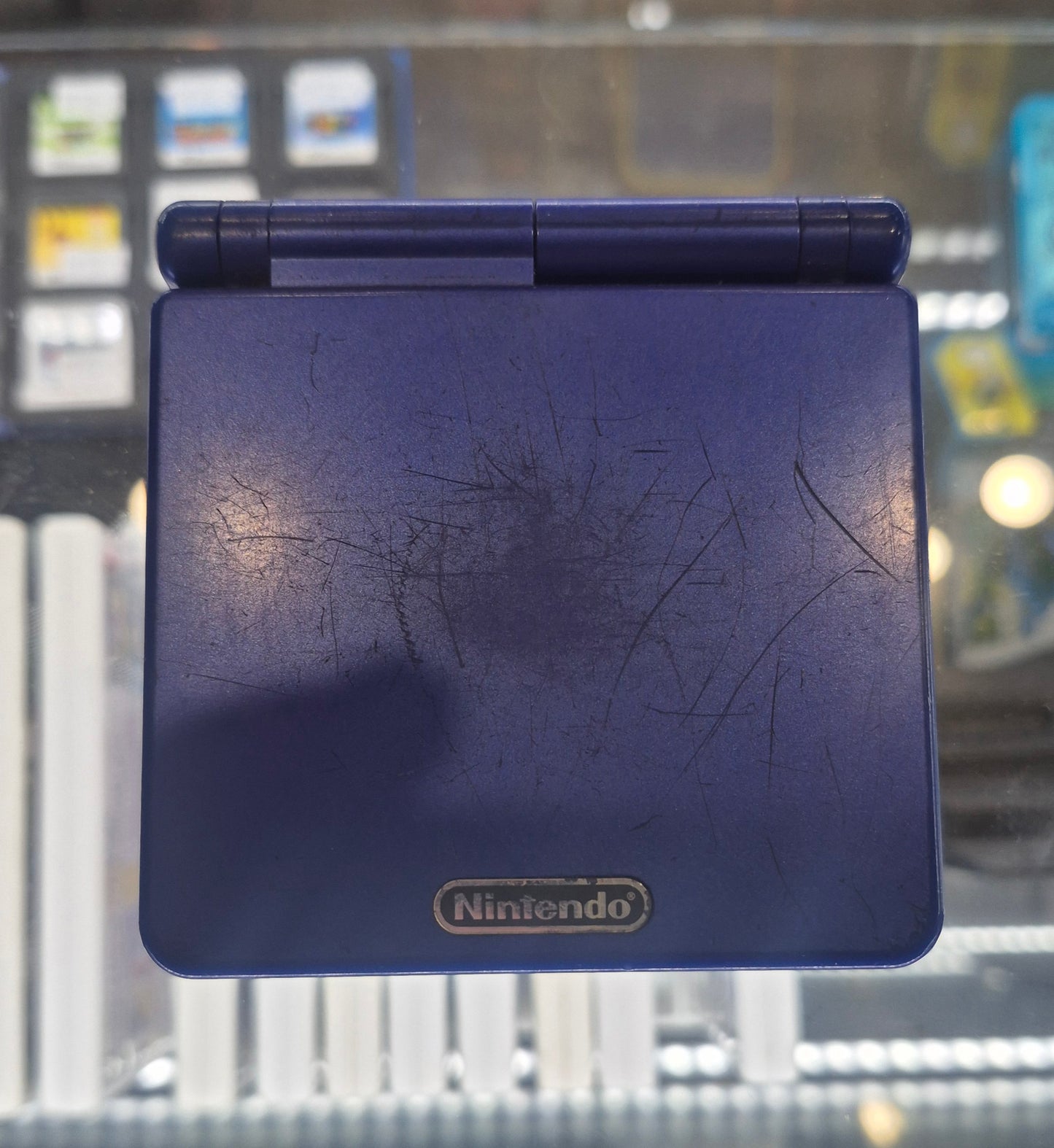Original Nintendo Gameboy Advance SP Blue in Good Condition, Tested Inc.charger.