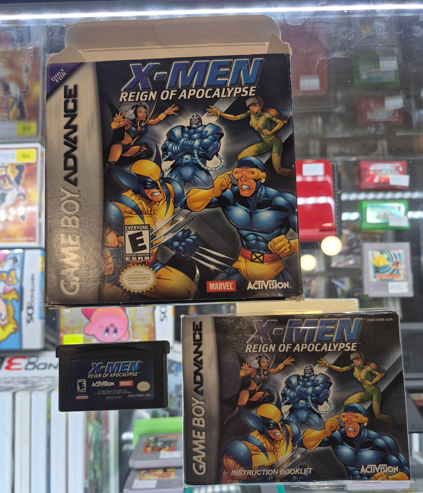 X-Men: Reign of Apocalypse (Nintendo Game Boy Advance, 2001)CIB Tested USA