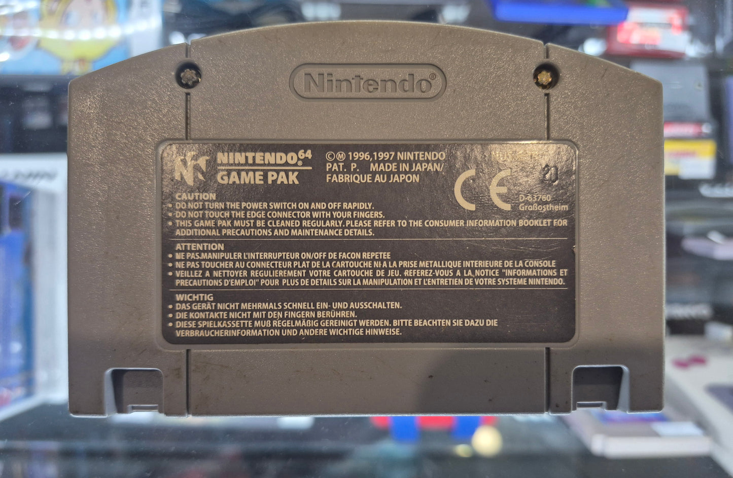 Nintendo N64 WWE(WCW)MAYHEM Cart Tested & Cleaned