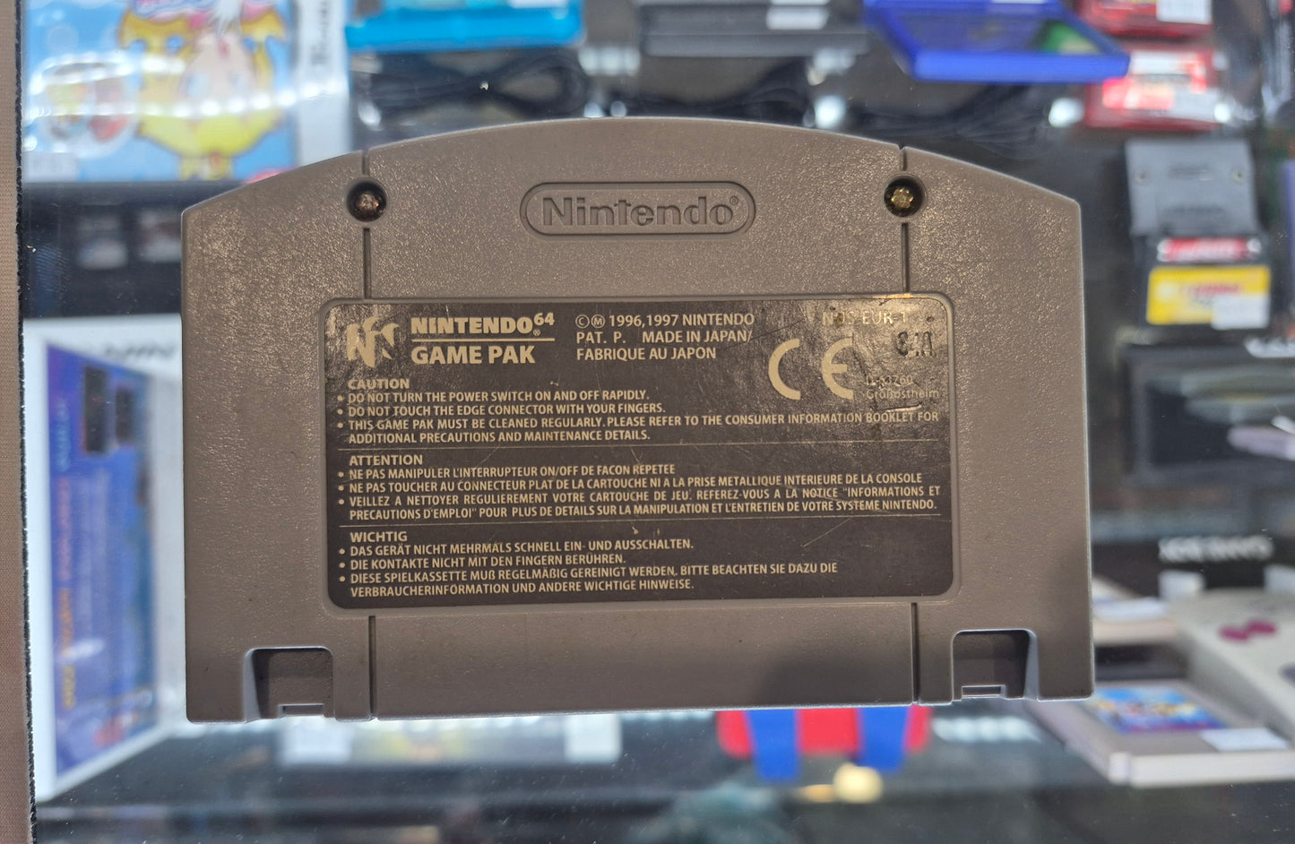 Nintendo N64 Diddy Kong Racing Cart Tested & Cleaned