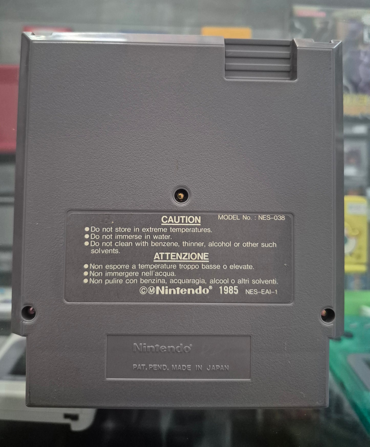 Nintendo NES Super Mario Bros Cart Tested & Cleaned