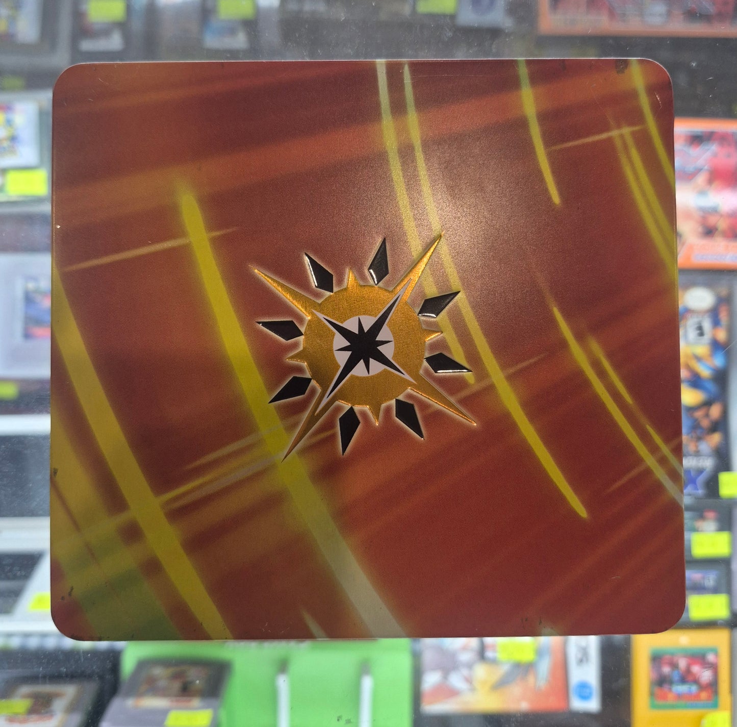 Nintendo 3DS Pokemon Ultra Sun Video Game PAL in Steel Book Case Tested