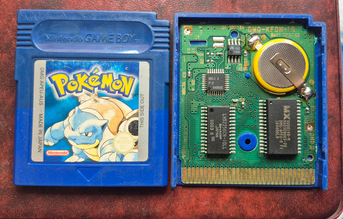 Pokemon Blue for Nintendo Game Boy **100% ORIGINAL** *NEW BATTERY* AUS PAL