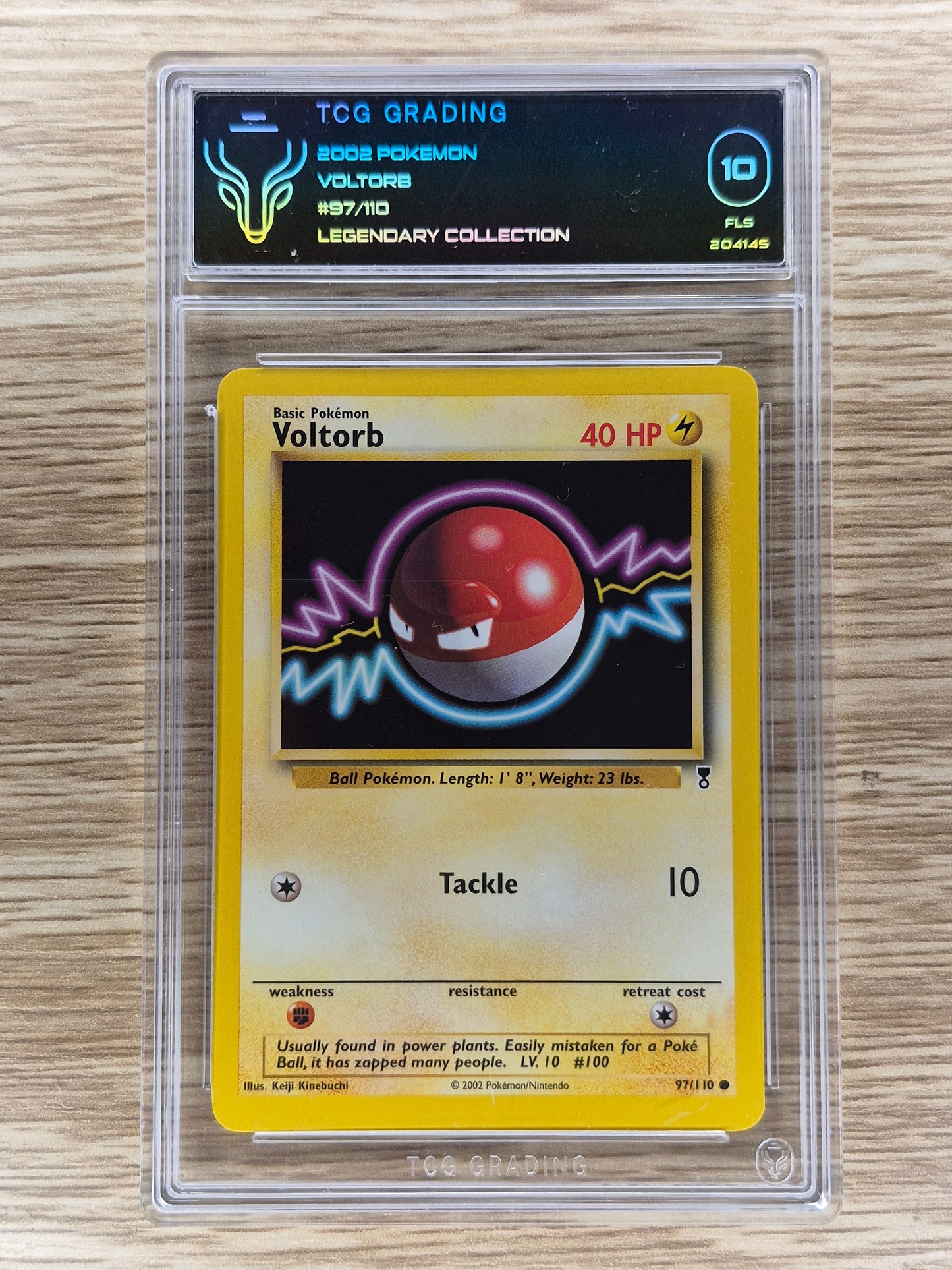 2002 Pokémon Legendary Collection 97/110 Voltorb Non Holo TCG 10