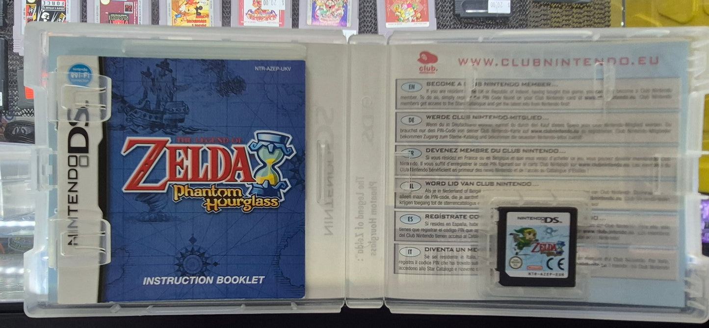 DS The Legend of Zelda Phantom Hourglass Nintendo DS - EXCELLENT Condition EUR Tested