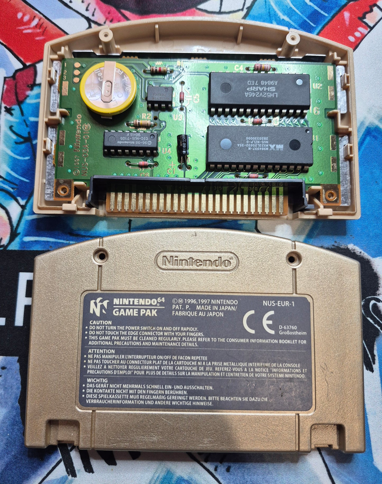 The Legend of Zelda Ocarina of Time - Nintendo N64 PAL AUS - Gold New Battery,Tested