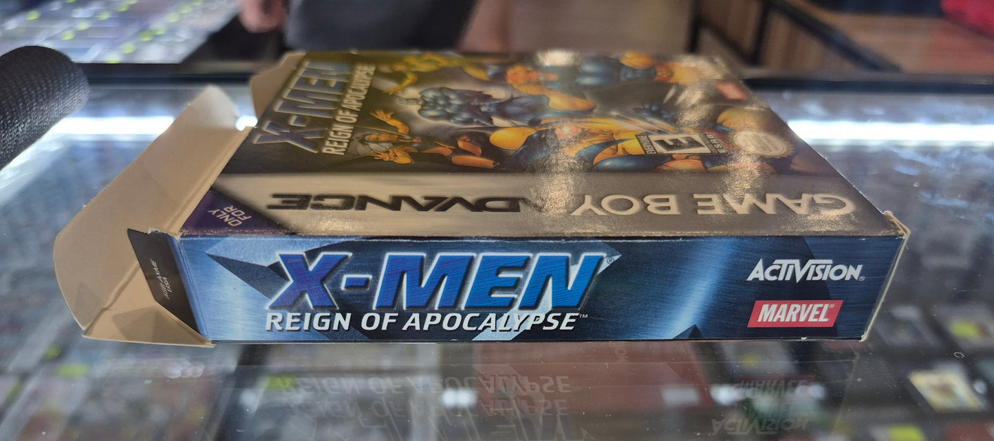 X-Men: Reign of Apocalypse (Nintendo Game Boy Advance, 2001)CIB Tested USA