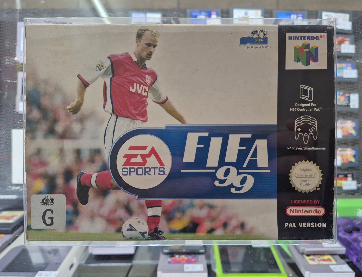 1998 Nintendo N64 EA SPORTS FIFA 99 Boxed,Tested Cart like New