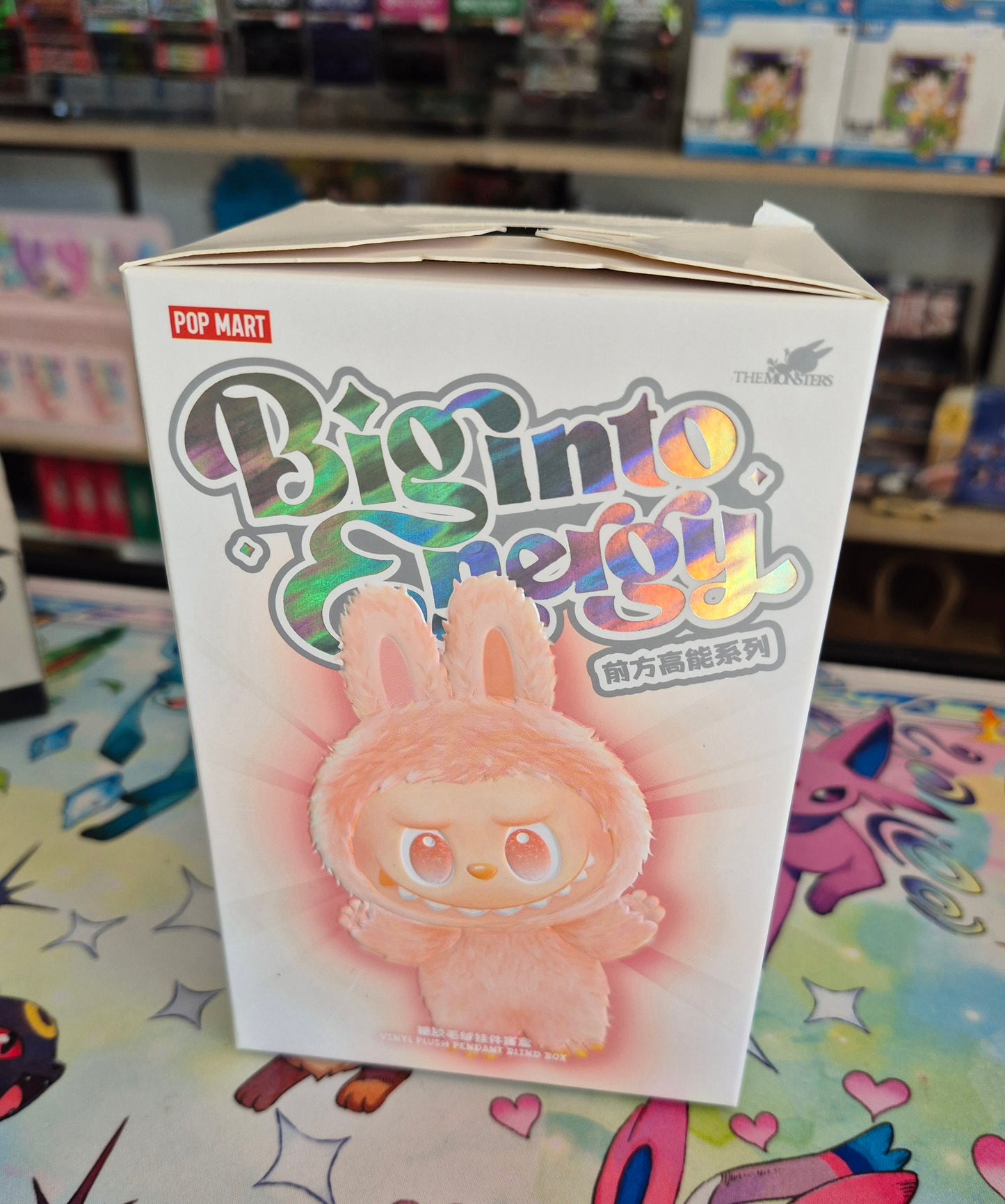 AUTHENTIC RARE POP MART LABUBU The Monsters BIG INTO ENERGY V3 ID (Secret Edition)