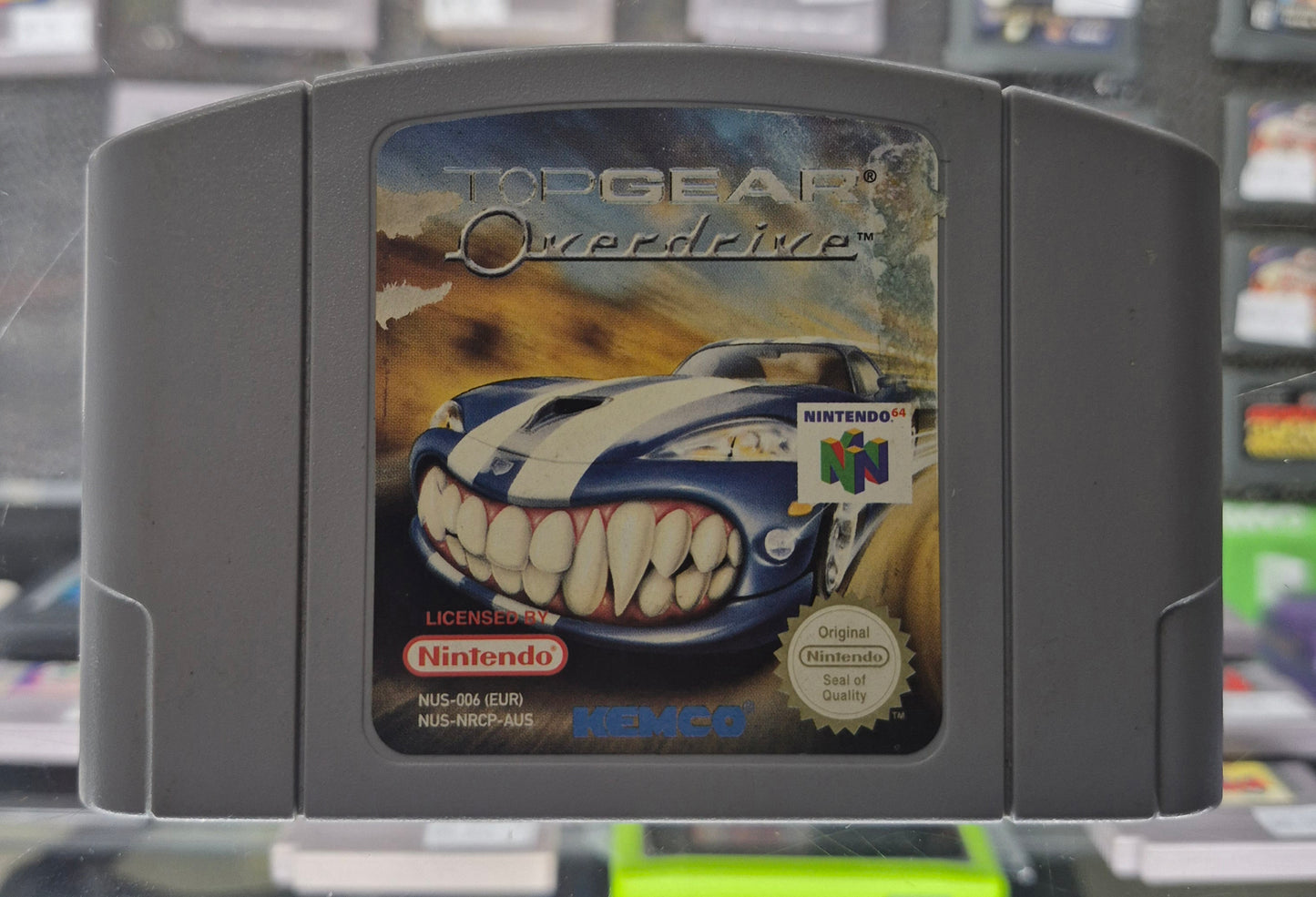 Top Gear Overdrive Nintendo 64 N64 Game AUS PAL Clean & Tested
